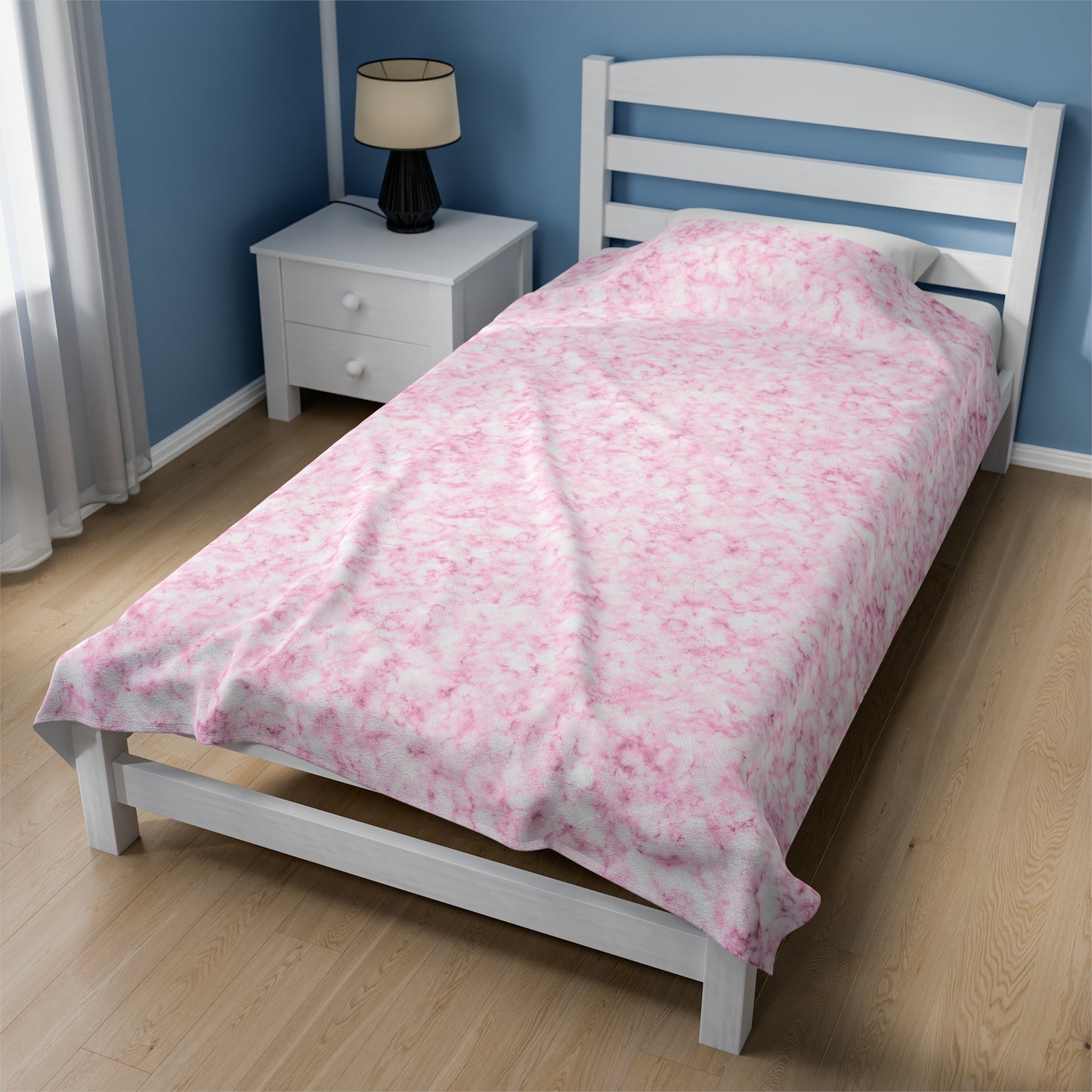 Marble Print Velveteen Plush Blanket | Soft, Elegant, Luxurious and Comforting | Available in Multiple Sizes
