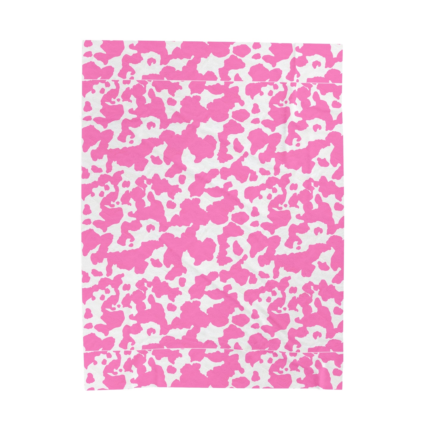 Cowhide Velveteen Plush Blanket | Soft, Rustic, Luxurious and Comforting | Available in Multiple Sizes