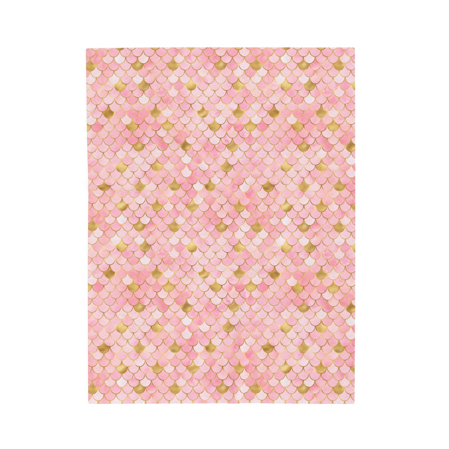 Mermaid Velveteen Plush Blanket | Soft, Mystical, Luxurious and Comforting | Available in Multiple Sizes