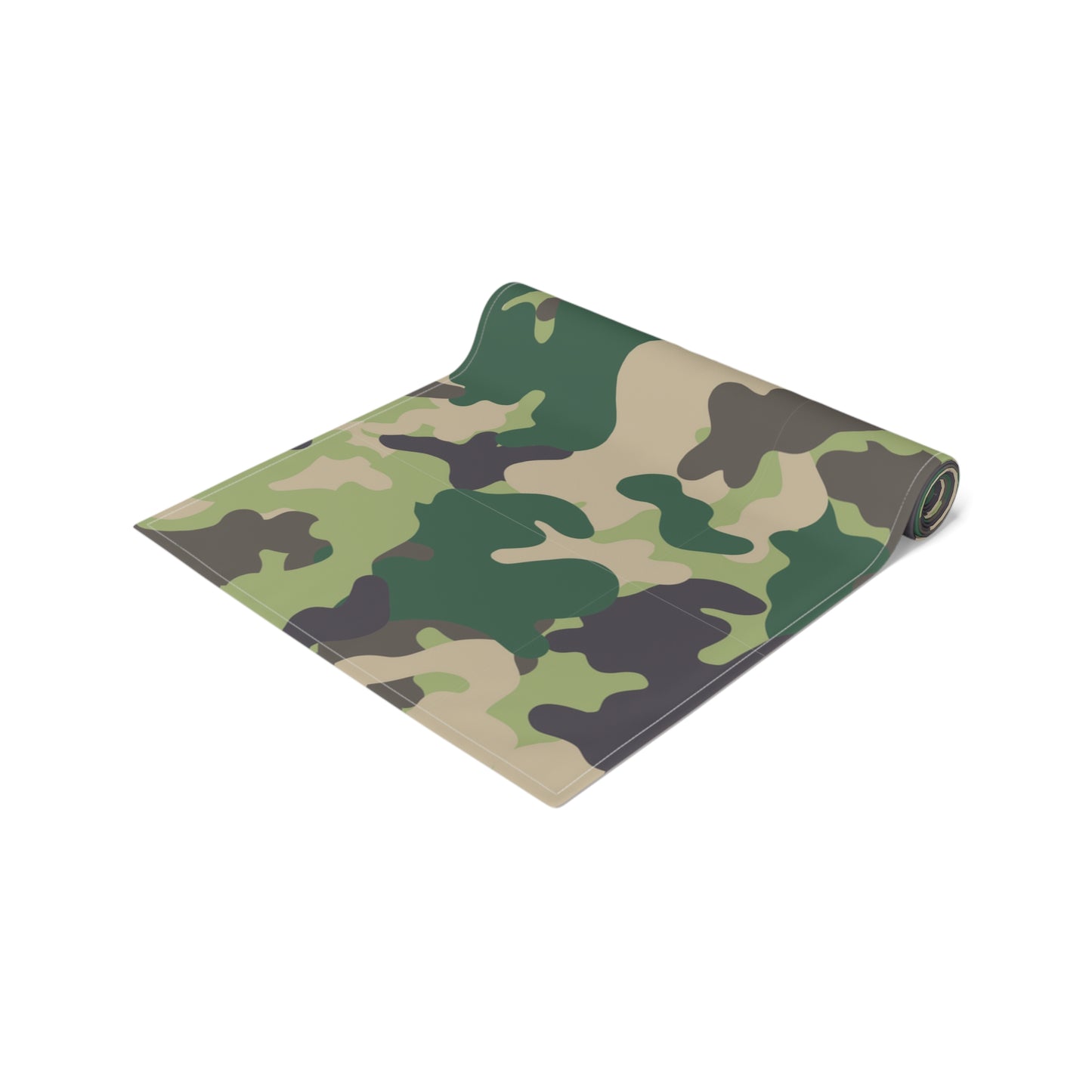 Camouflage Table Runner - Durable Cotton Twill or Polyester - Perfect for Outdoor Enthusiasts & Home Decor