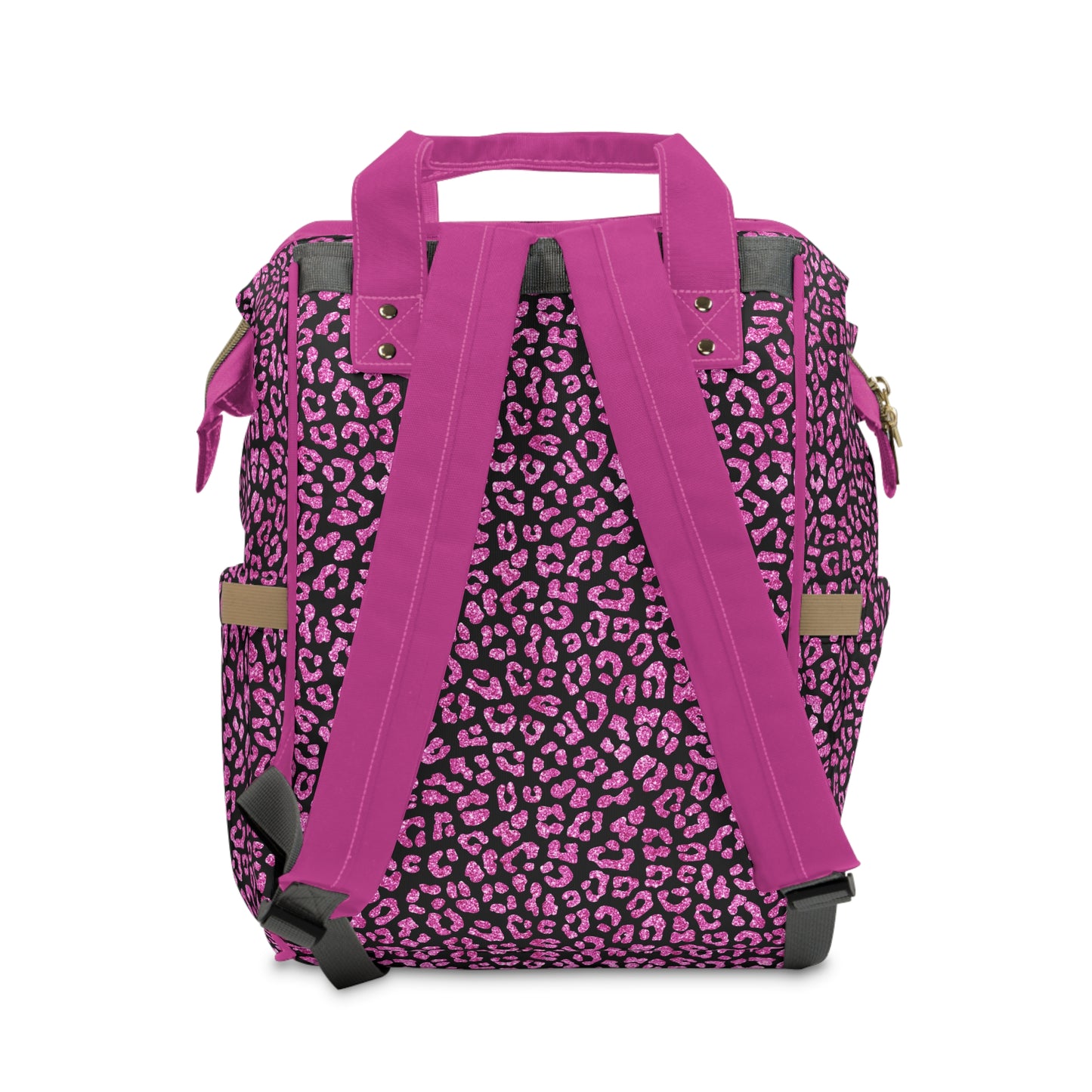Leopard Print Diaper Backpack - Bold & Stylish Baby Bag with Trendy Leopard Patterns, Perfect for Adventurous Parents