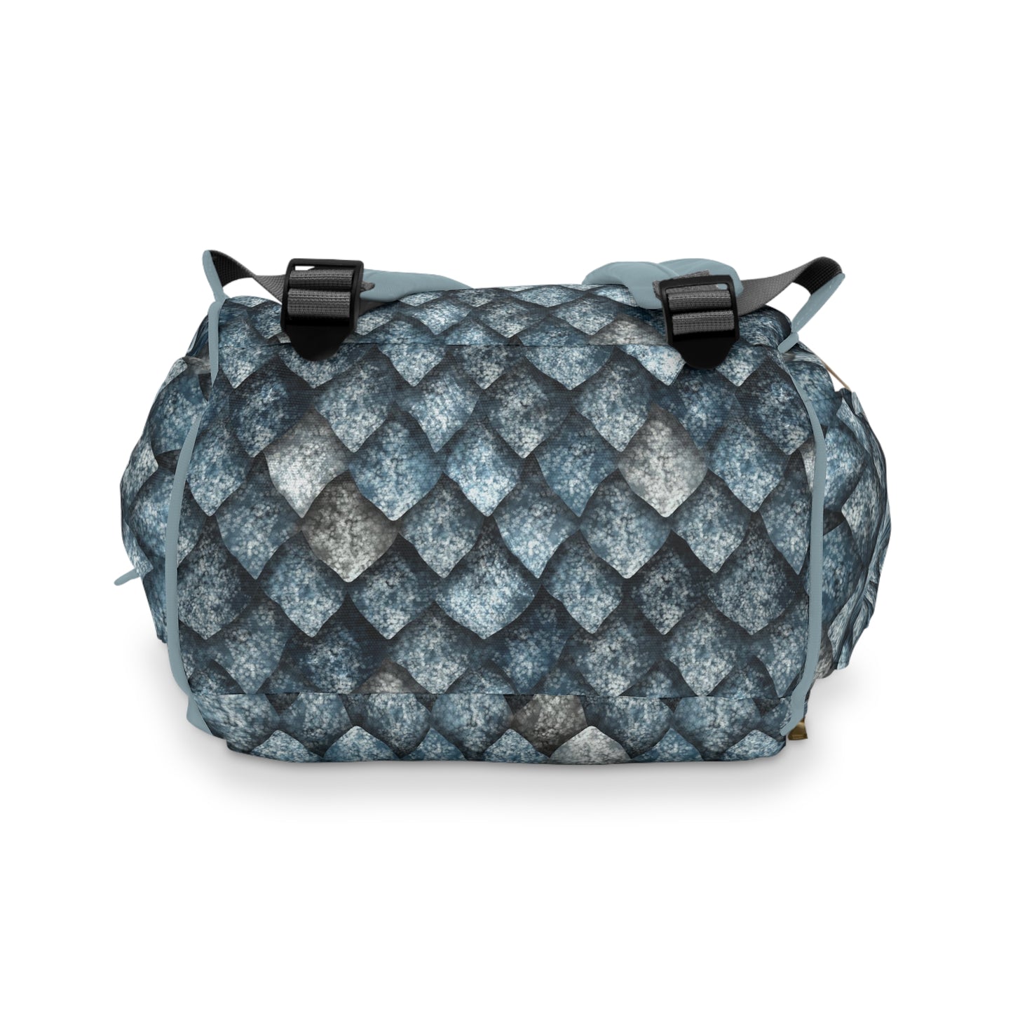 Dragon Scale Diaper Backpack - Durable & Magical Baby Bag with Shimmering Scale Patterns, Perfect for Fantasy-Loving Families