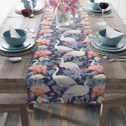 Chinoiseries Table Runner - Cotton Twill & Polyester