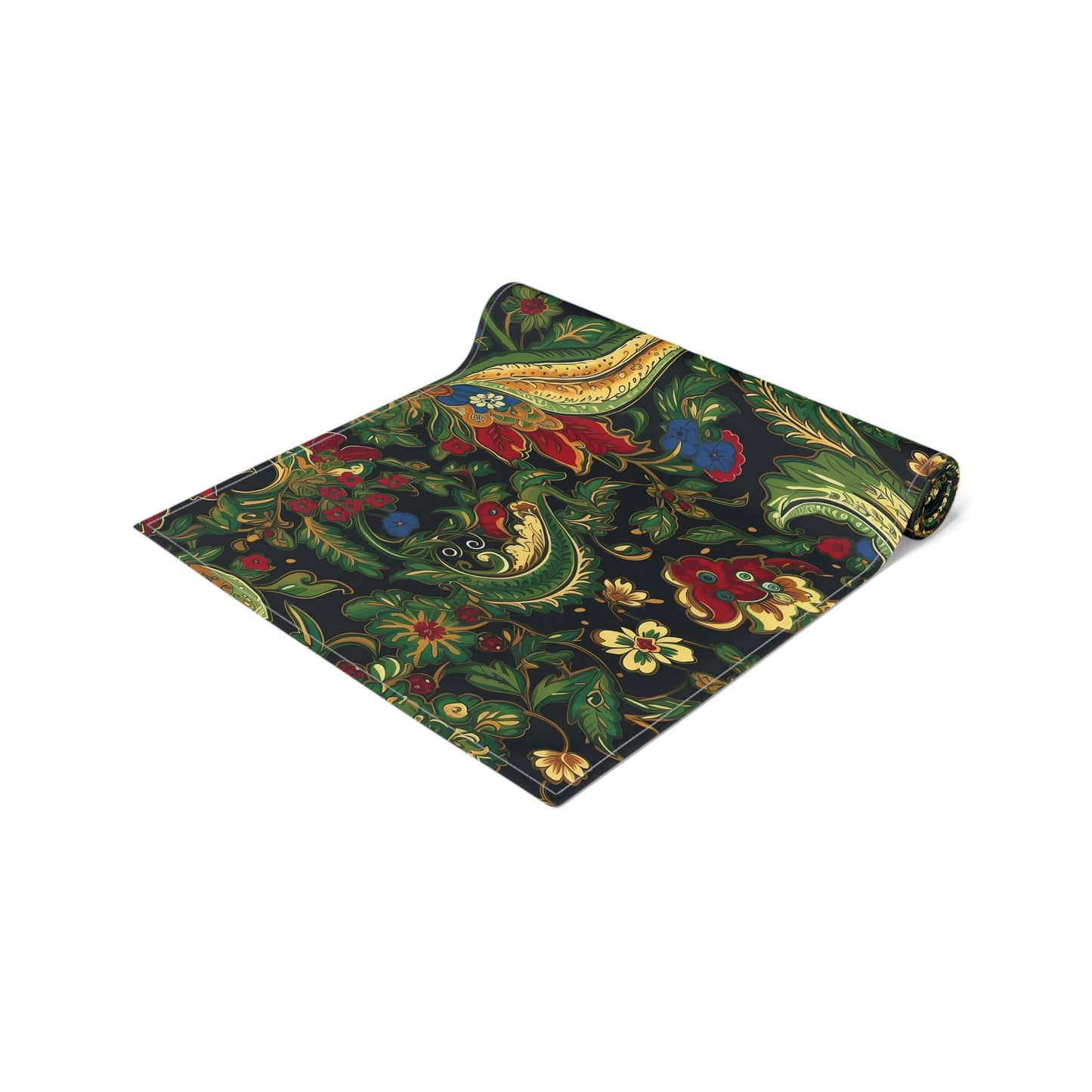 Chinoiserie Print Table Runner - Elegant Asian-Inspired Elegance, Cotton Twill or Polyester - Perfect for Cultural Home Decor
