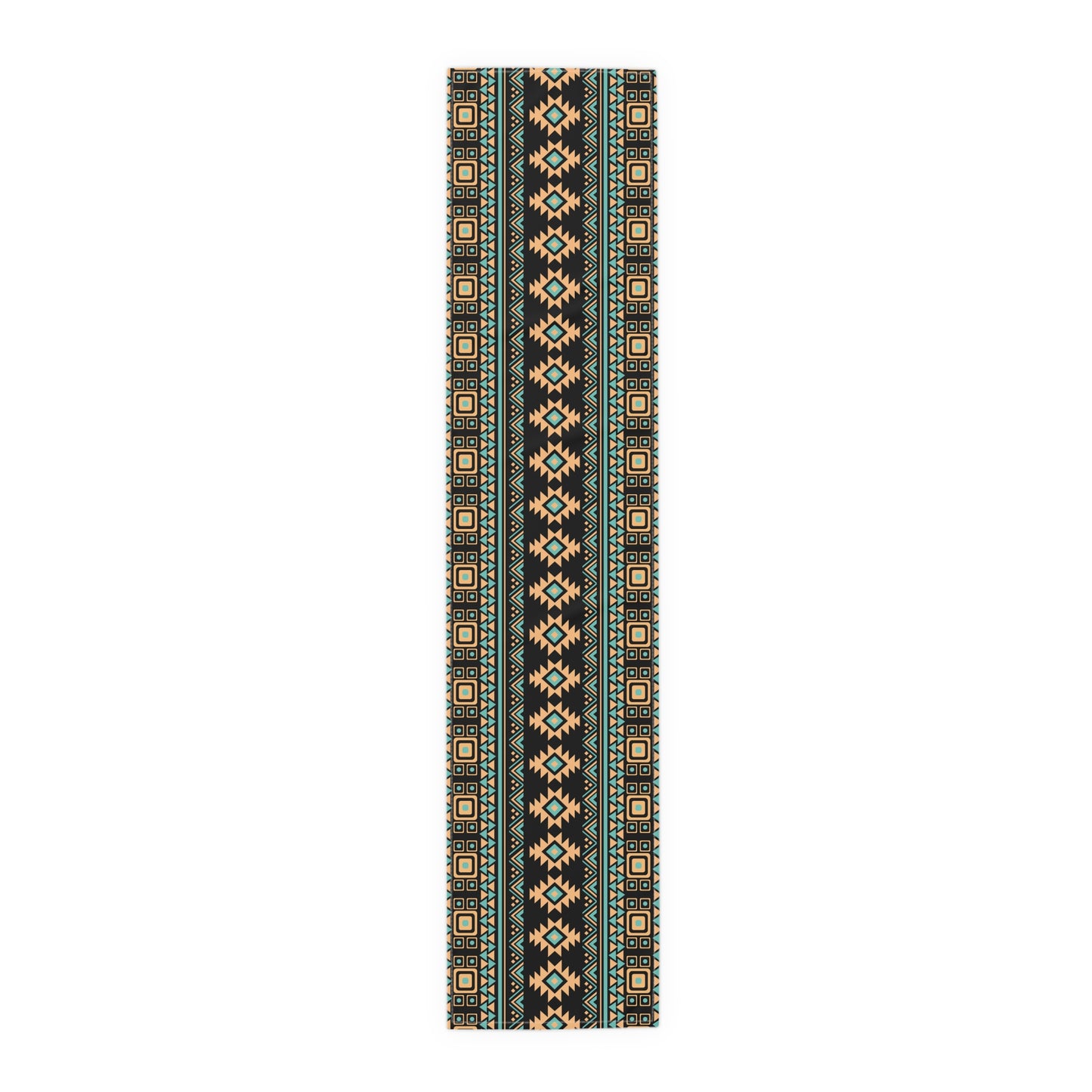 Aztec-Inspired Table Runner - Bold Patterns, Cotton Twill or Polyester - Ideal for Home Decor & Unique Gifts