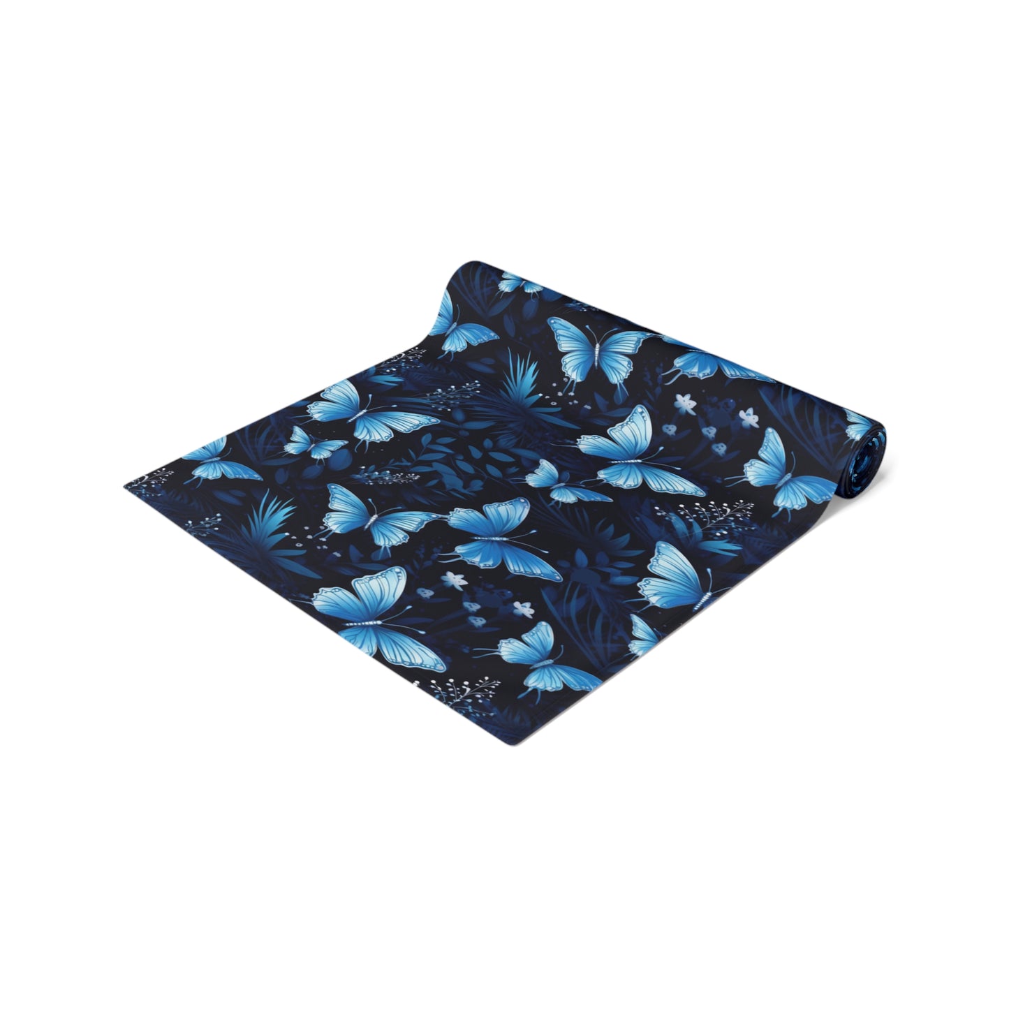 Butterfly Table Runner - Vibrant Patterns, Cotton Twill or Polyester - Perfect for Home Decor & Unique Gifts
