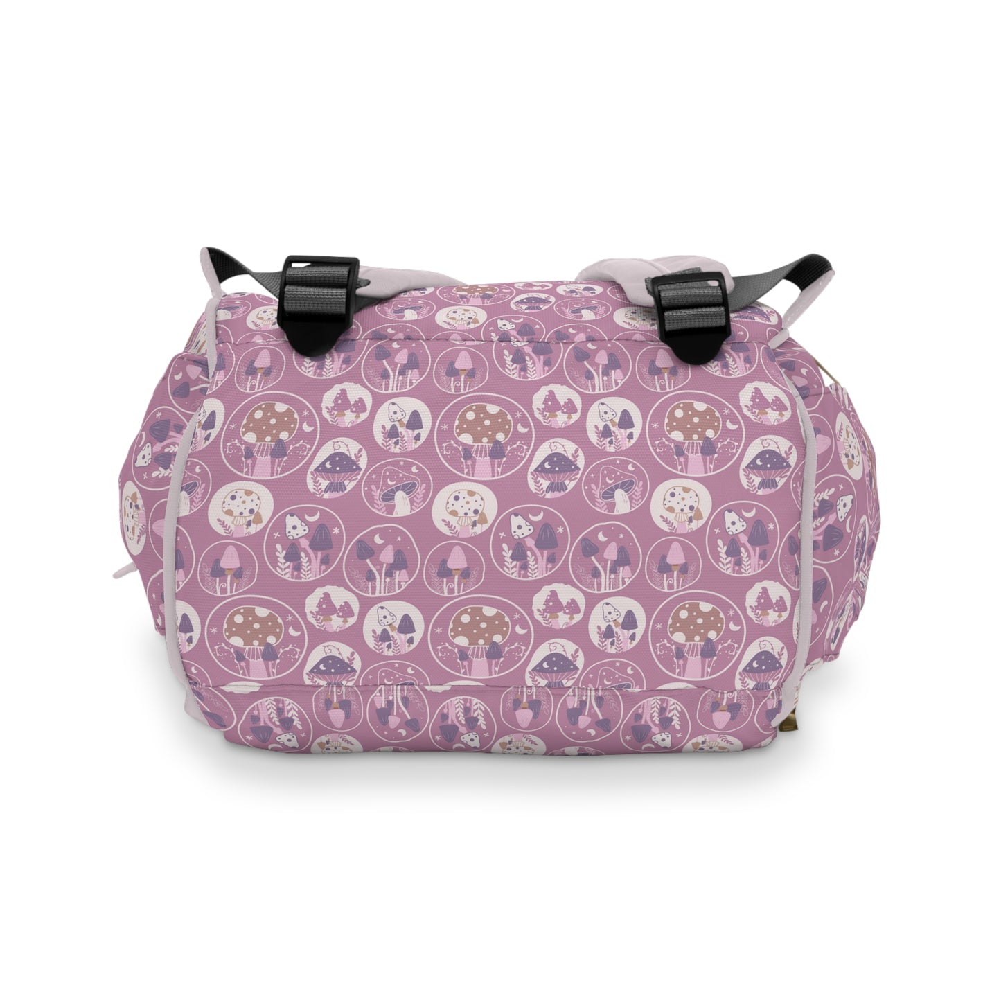 Magical Mushroom Diaper Backpack - Unique Nature-Inspired Nappy Bag for Eco-Conscious Parents, Organized & Multifunctional Baby Bag