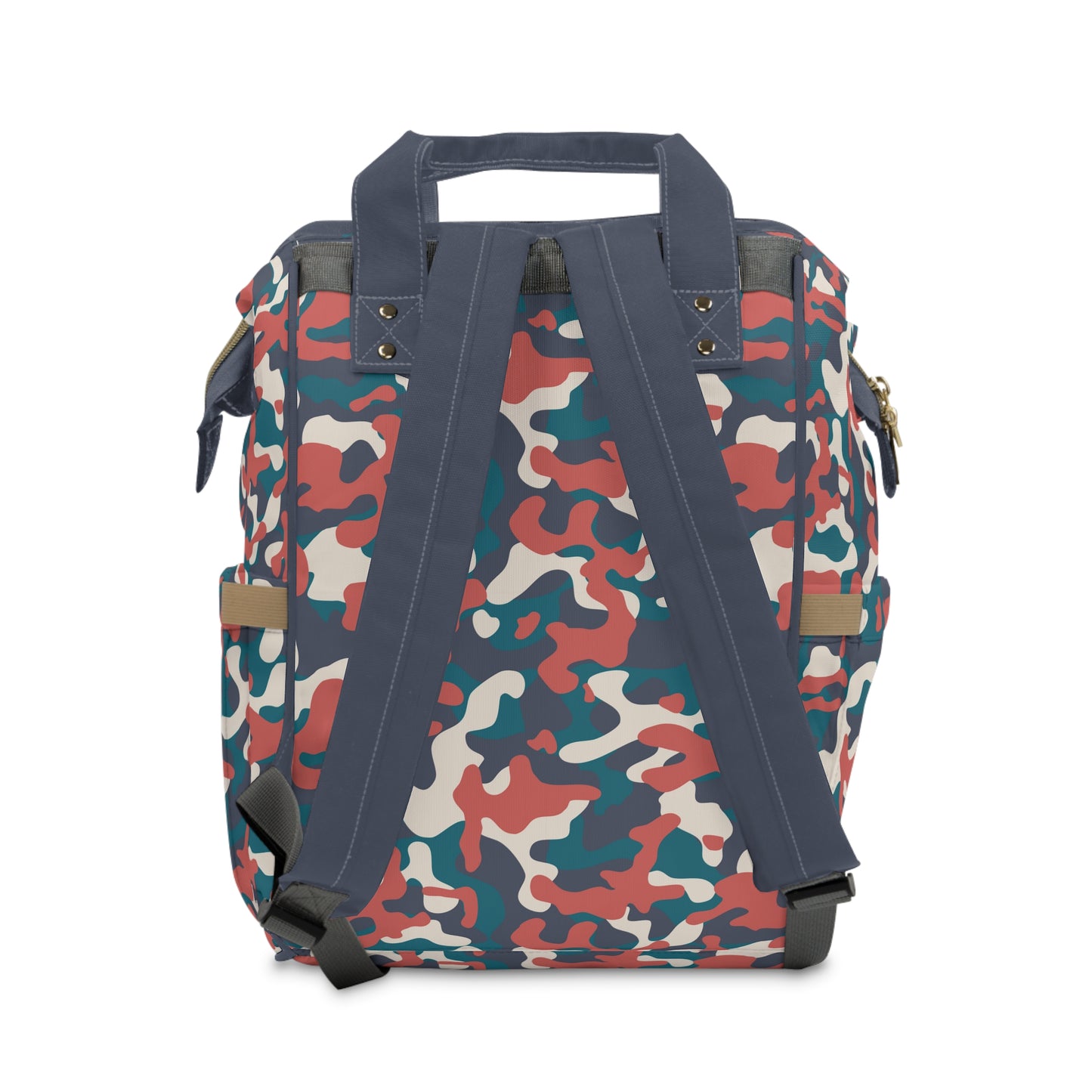 Camouflage Diaper Backpack - Durable Nylon Camo Baby Bag for Outdoorsy Parents, Spacious & Multifunctional Camo Diaper Backpack