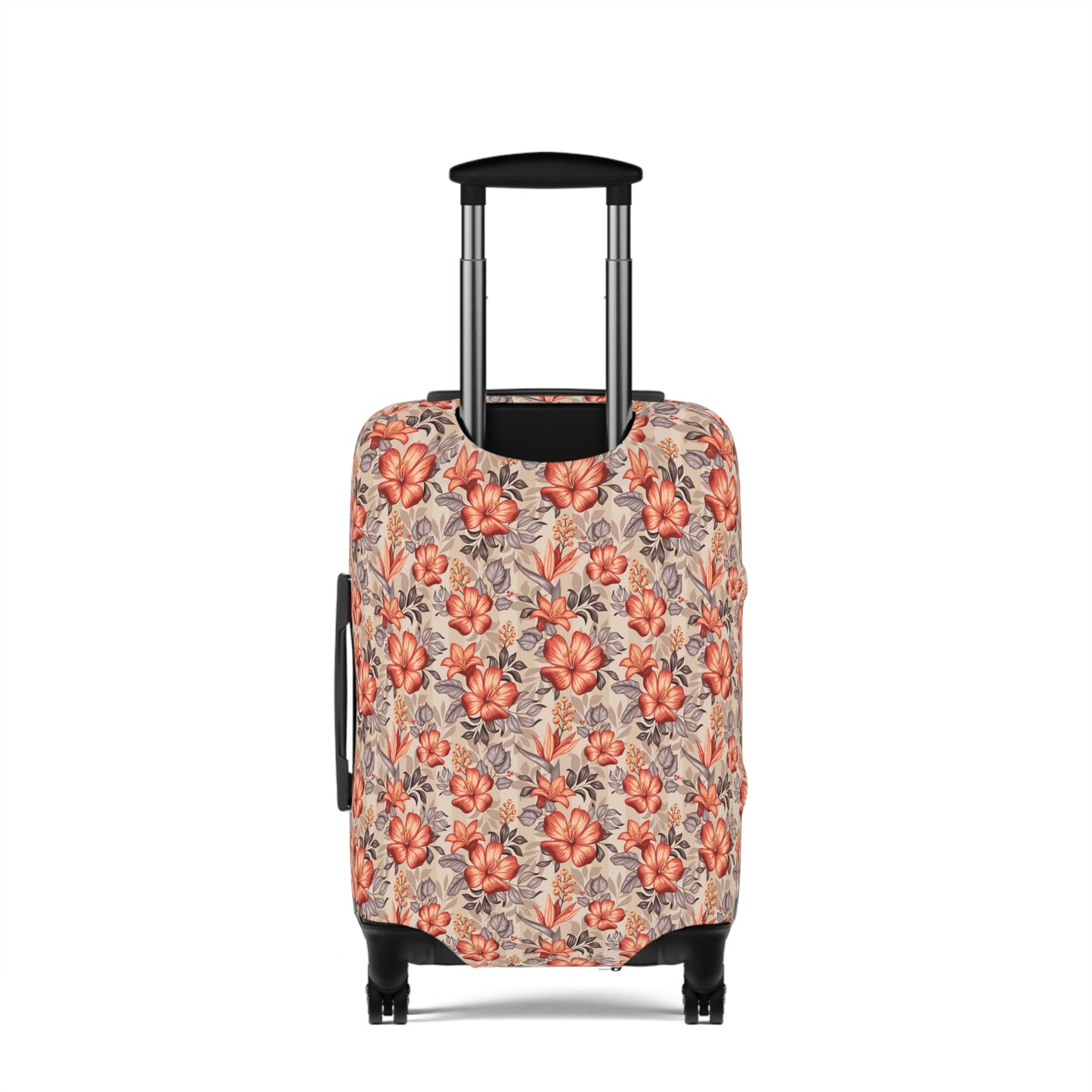 Boho Floral Luggage Cover - Trendy Travel Floral Suitcases Cover