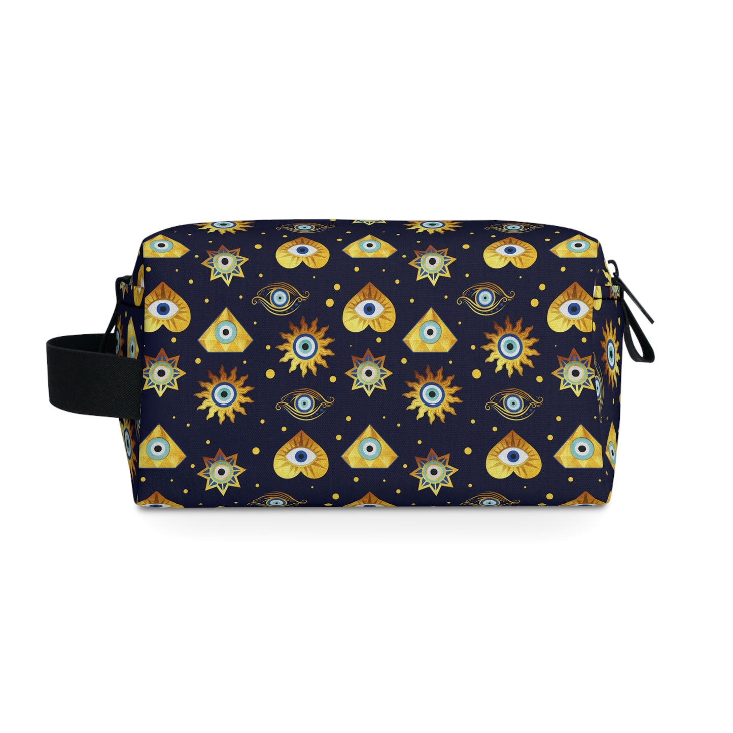 Evil Eye Toiletry Bag | Protective & Water-Resistant Organizer | Ideal for Travel, Camping, College