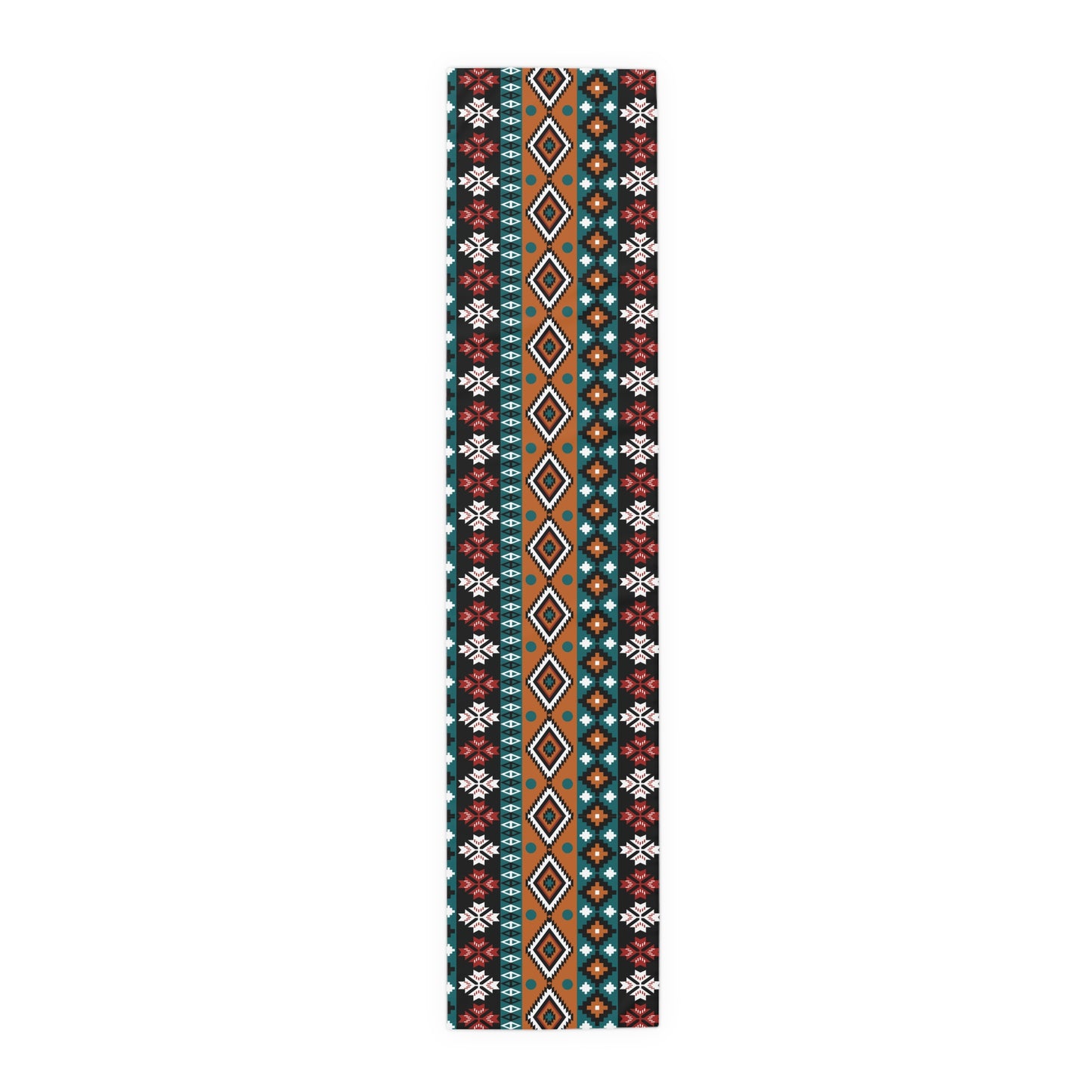 Aztec-Inspired Table Runner - Bold Patterns, Cotton Twill or Polyester - Ideal for Home Decor & Unique Gifts