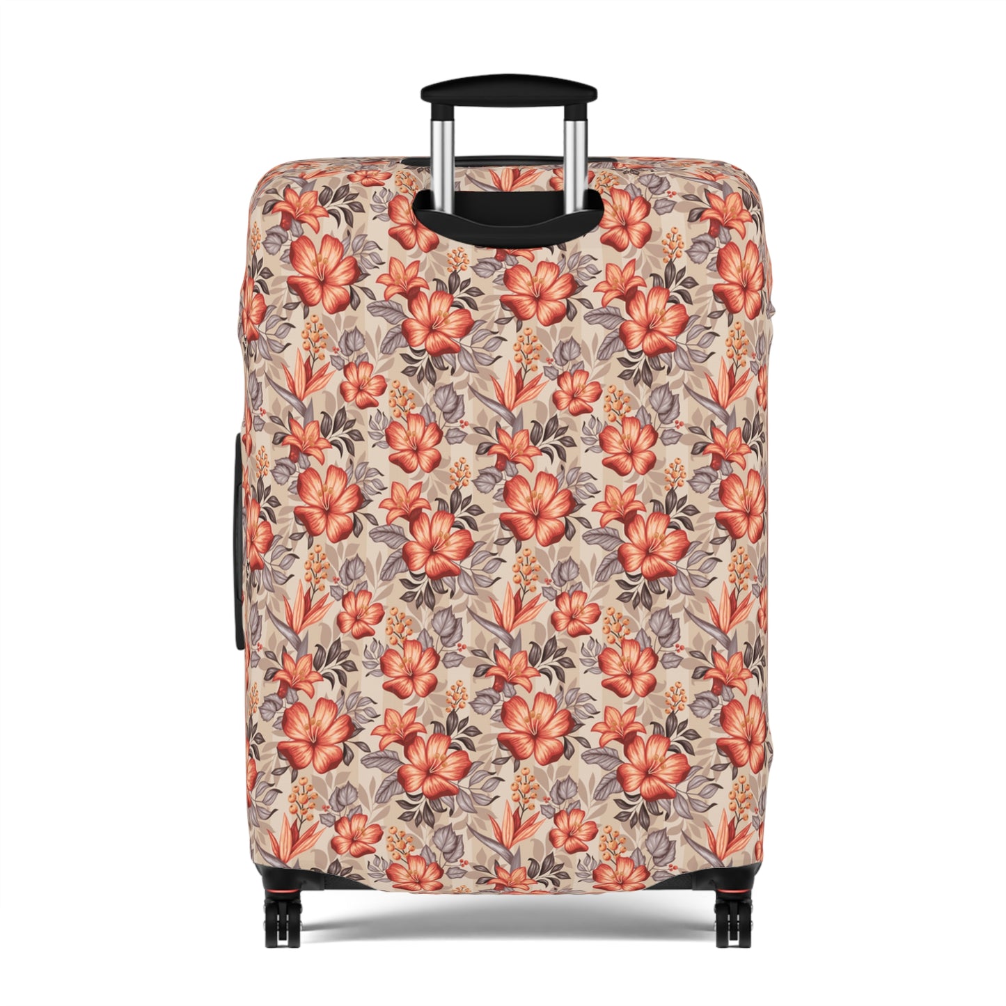 Boho Floral Luggage Cover - Trendy Travel Floral Suitcases Cover