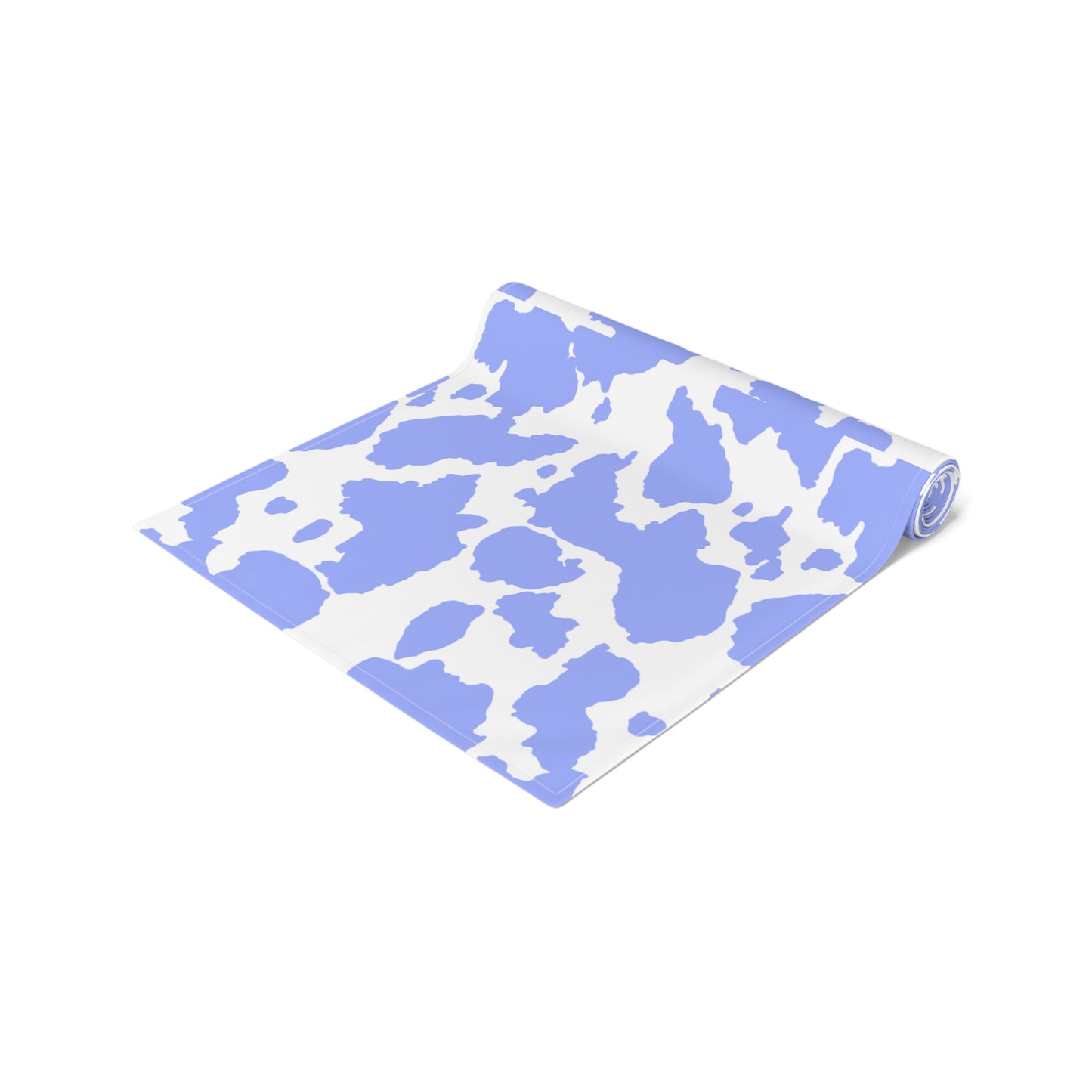 Cowhide Print Table Runner - Rustic Elegance, Cotton Twill or Polyester - Perfect for Western & Luxurious Home Decor