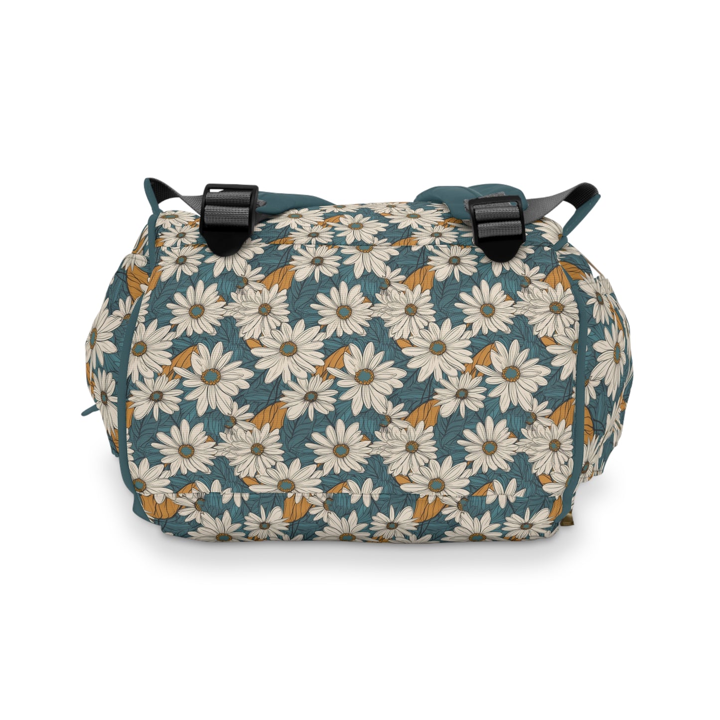Daisy Diaper Backpack - Charming & Multifunctional Baby Bag with Daisy Patterns, Perfect for Nature-Loving Parents