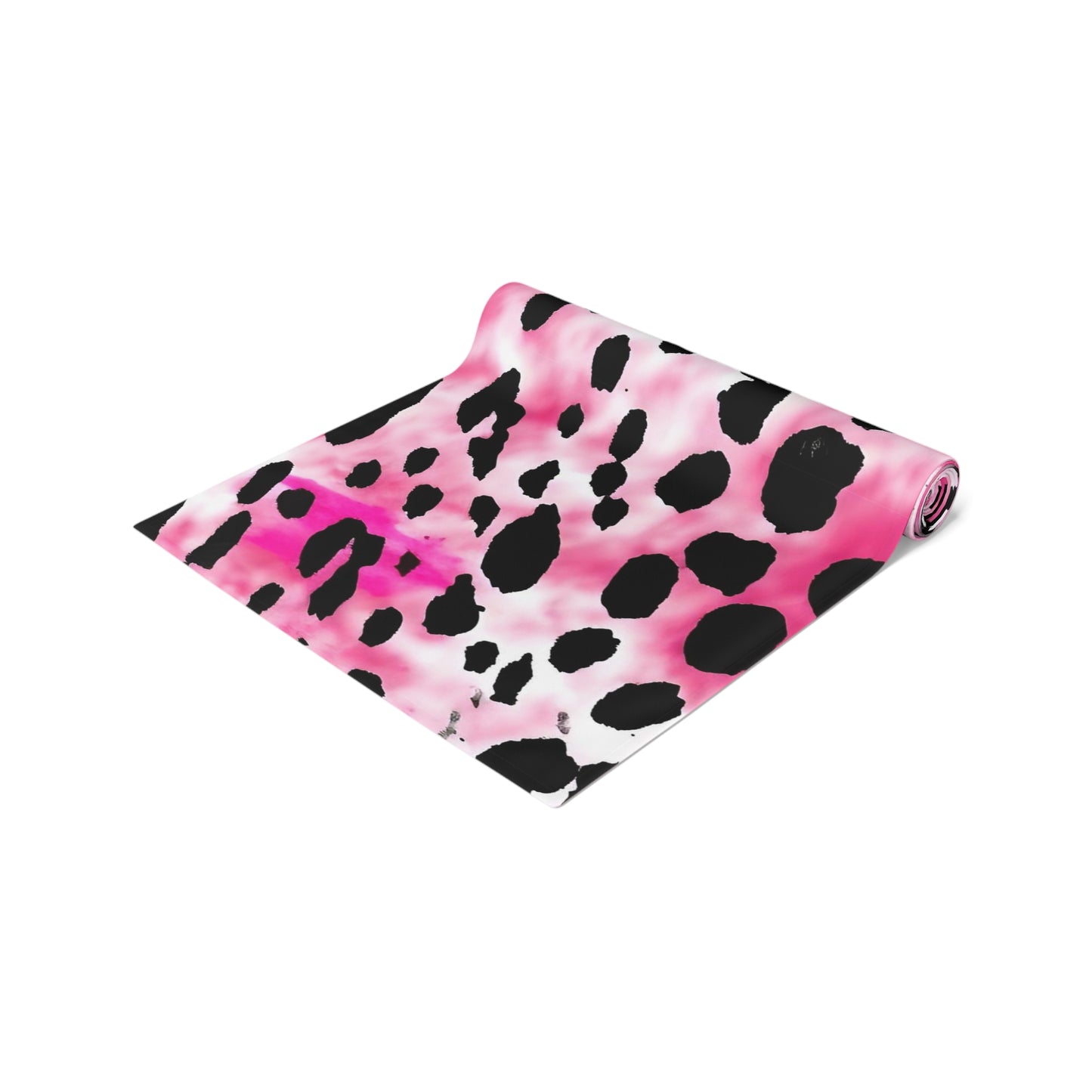 Cow Print Table Runner - Chic Farmhouse Style, Available in Cotton Twill or Polyester - Elevate Your Home Decor