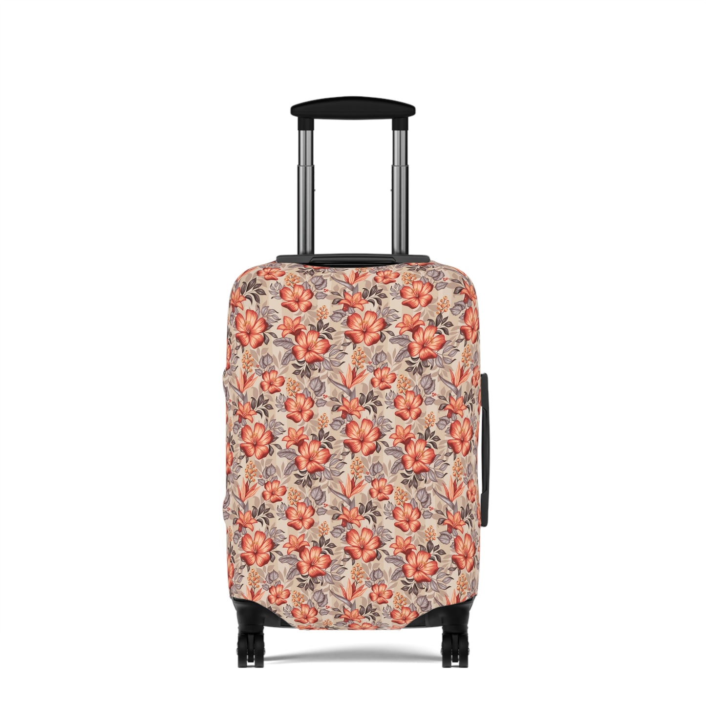Boho Floral Luggage Cover - Trendy Travel Floral Suitcases Cover