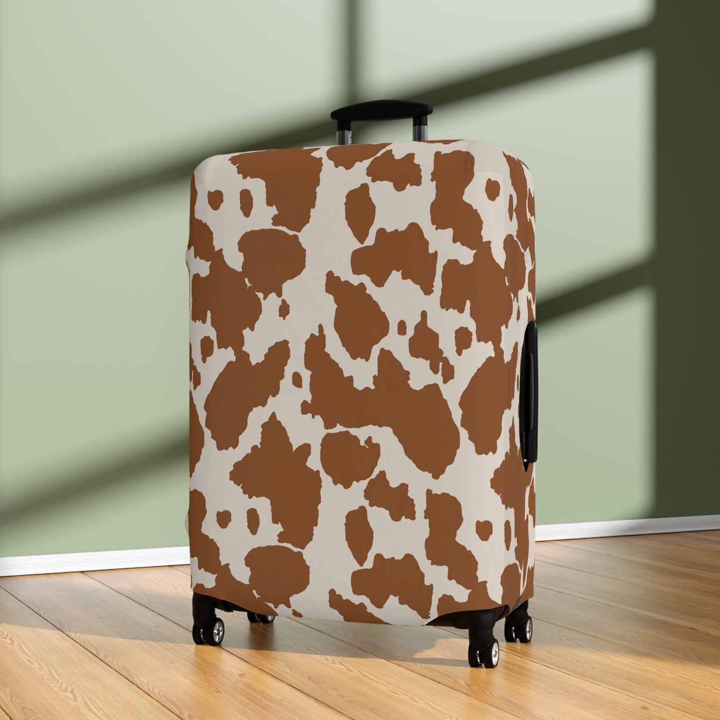 Cowhide Luggage Cover - Stylish Cowhide Suitcase Protector
