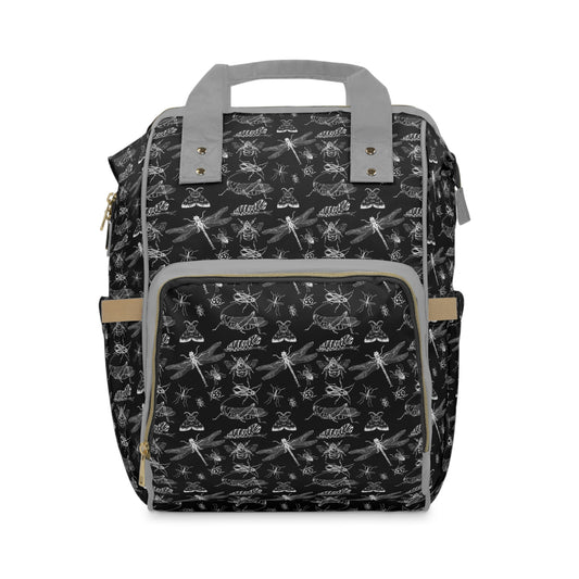 Insect Diaper Backpack - Whimsical Baby Bag with Colorful Insect Patterns, Perfect for Nature-Loving Parents