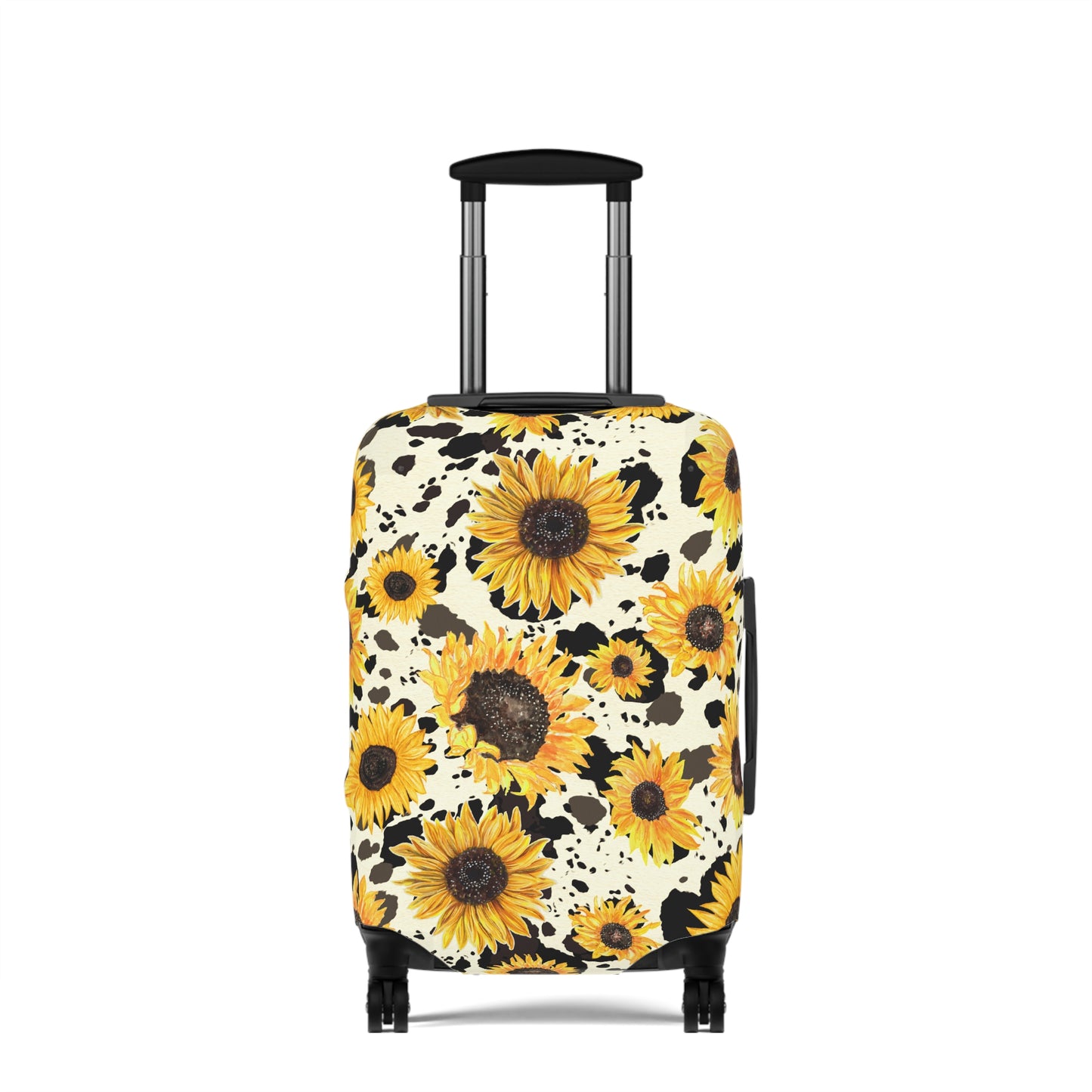 Cow Print Luggage Cover - Stylish Cow Print Suitcase Cover