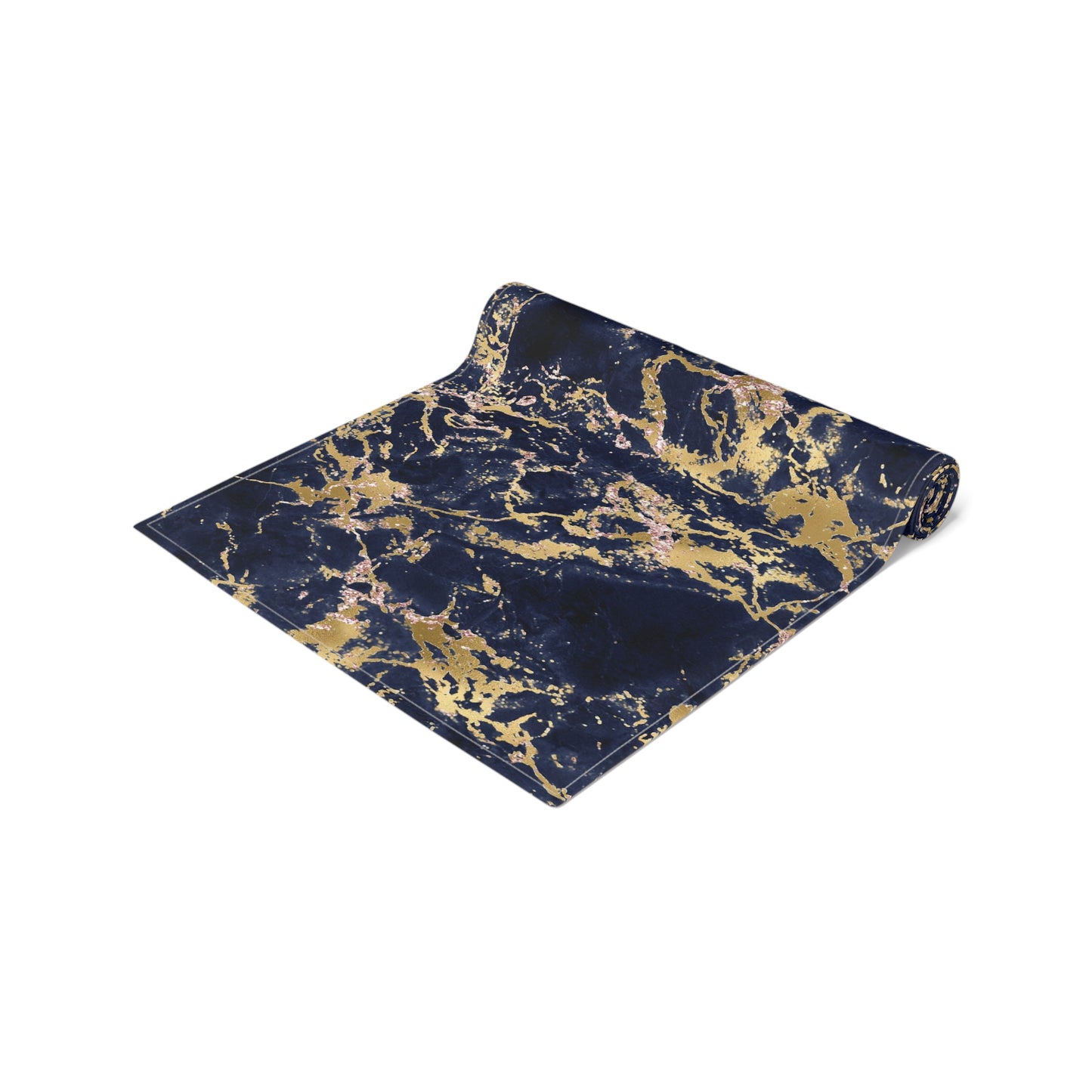 Marble Print Table Runner - Luxurious Elegance, Cotton Twill or Polyester - Perfect for Modern Home Decor