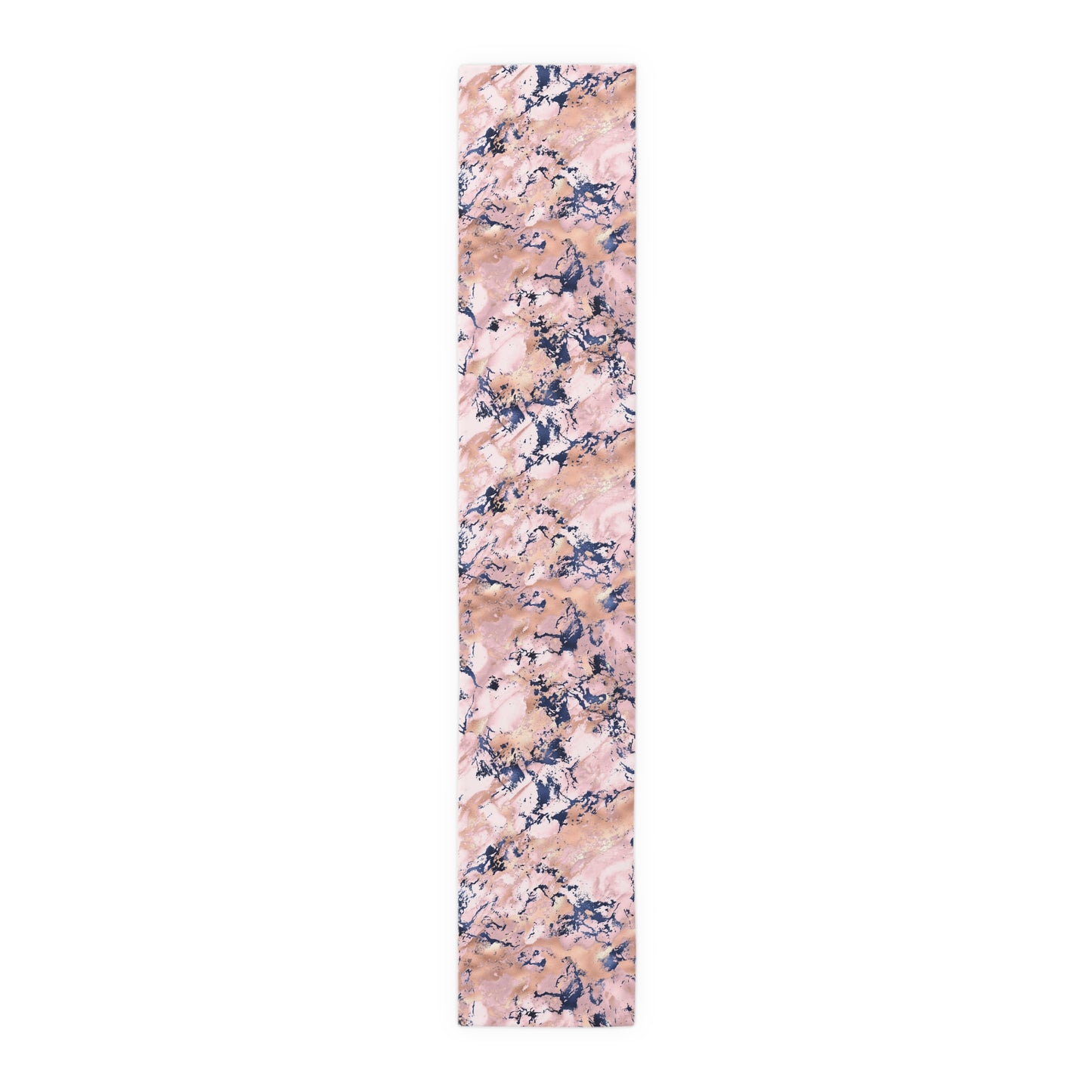 Marble Print Table Runner - Luxurious Elegance, Cotton Twill or Polyester - Perfect for Modern Home Decor