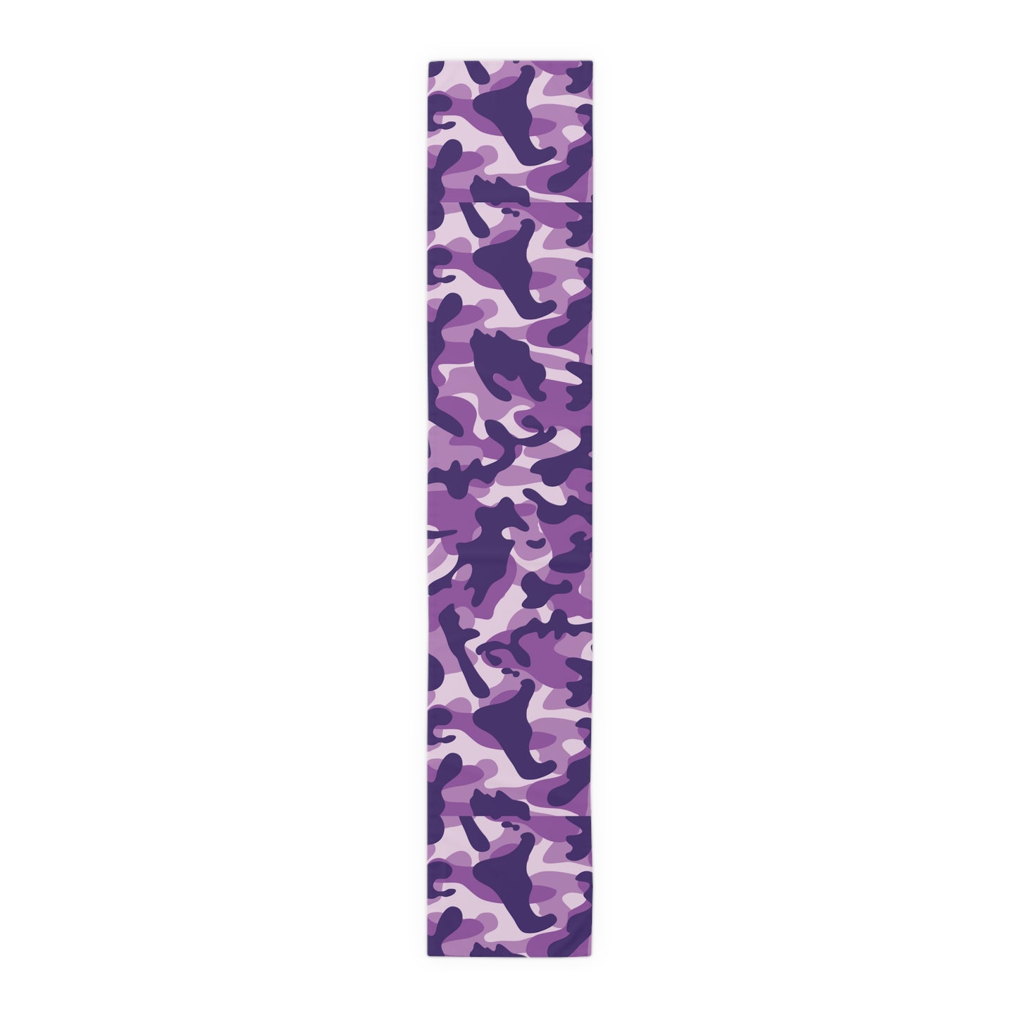 Camouflage Table Runner - Durable Cotton Twill or Polyester - Perfect for Outdoor Enthusiasts & Home Decor