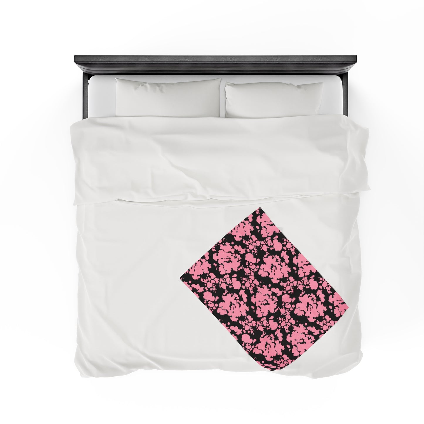 Cowhide Velveteen Plush Blanket | Soft, Rustic, Luxurious and Comforting | Available in Multiple Sizes