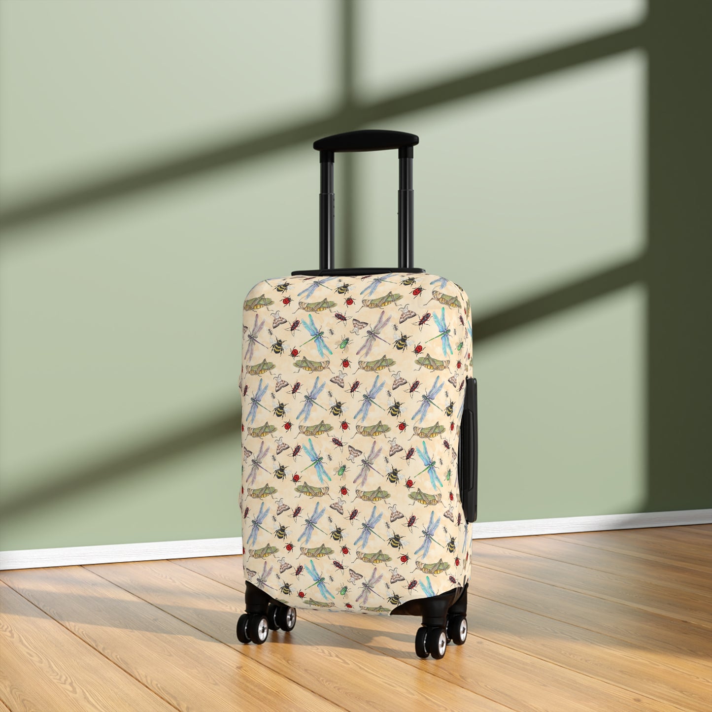 Insect Luggage Cover - Stylish Insect Printed Suitcase Protector