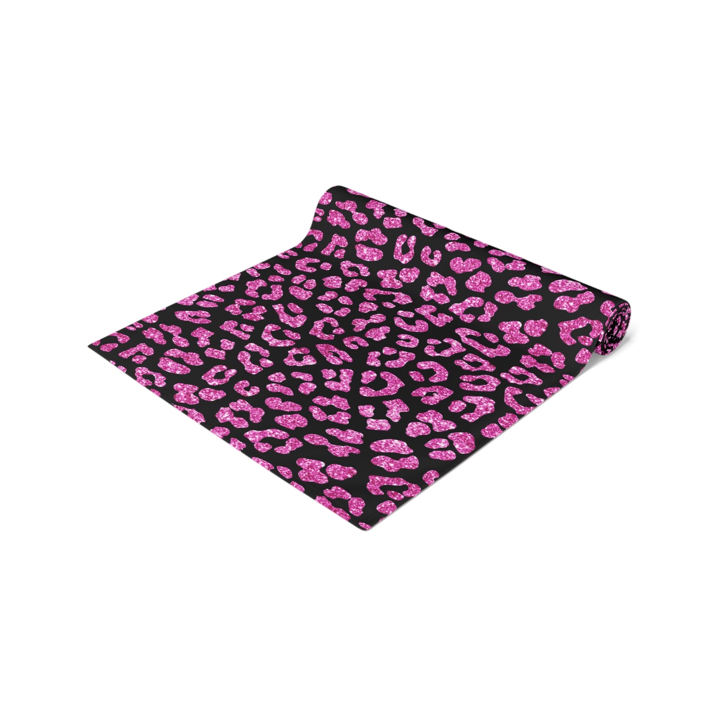 Leopard Print Table Runner - Bold Exotic Elegance, Cotton Twill or Polyester - Perfect for Safari & Glamorous Home Decor