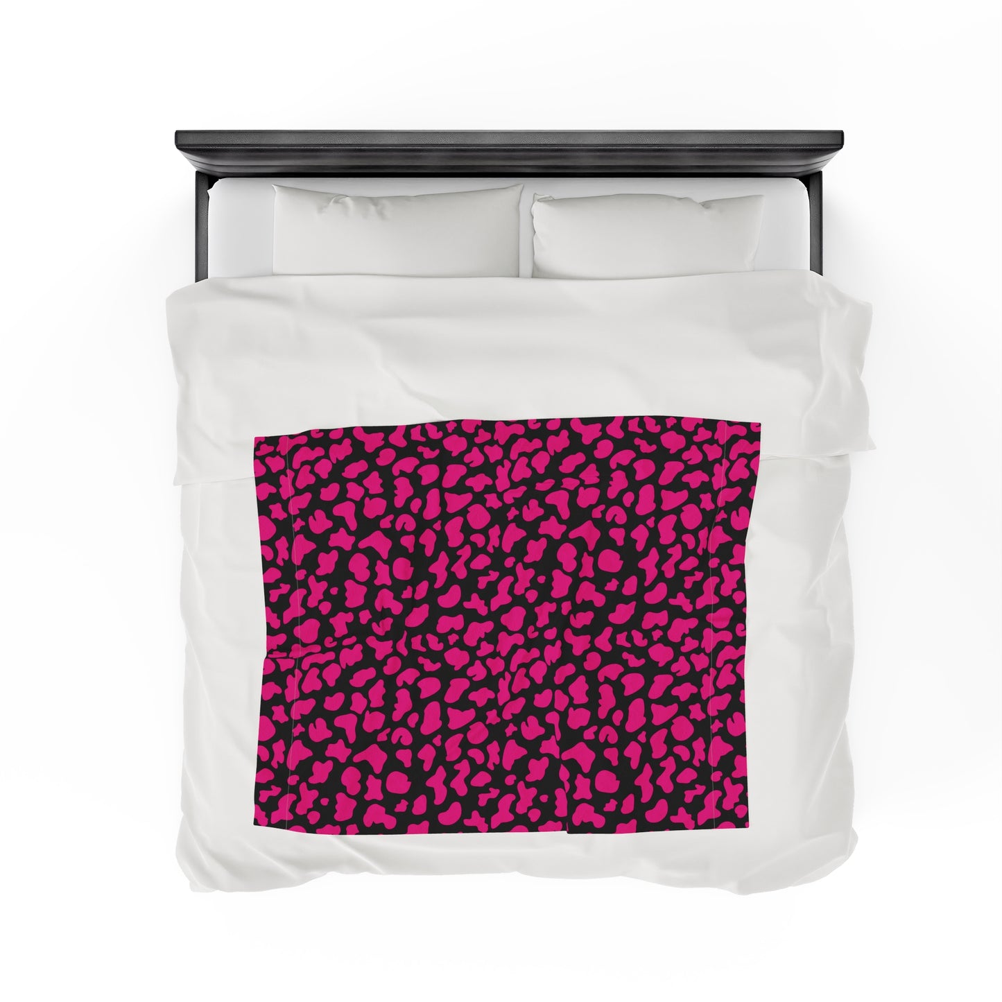 Cow Print Velveteen Plush Blanket | Soft, Stylish, Luxurious and Comforting | Available in Multiple Sizes