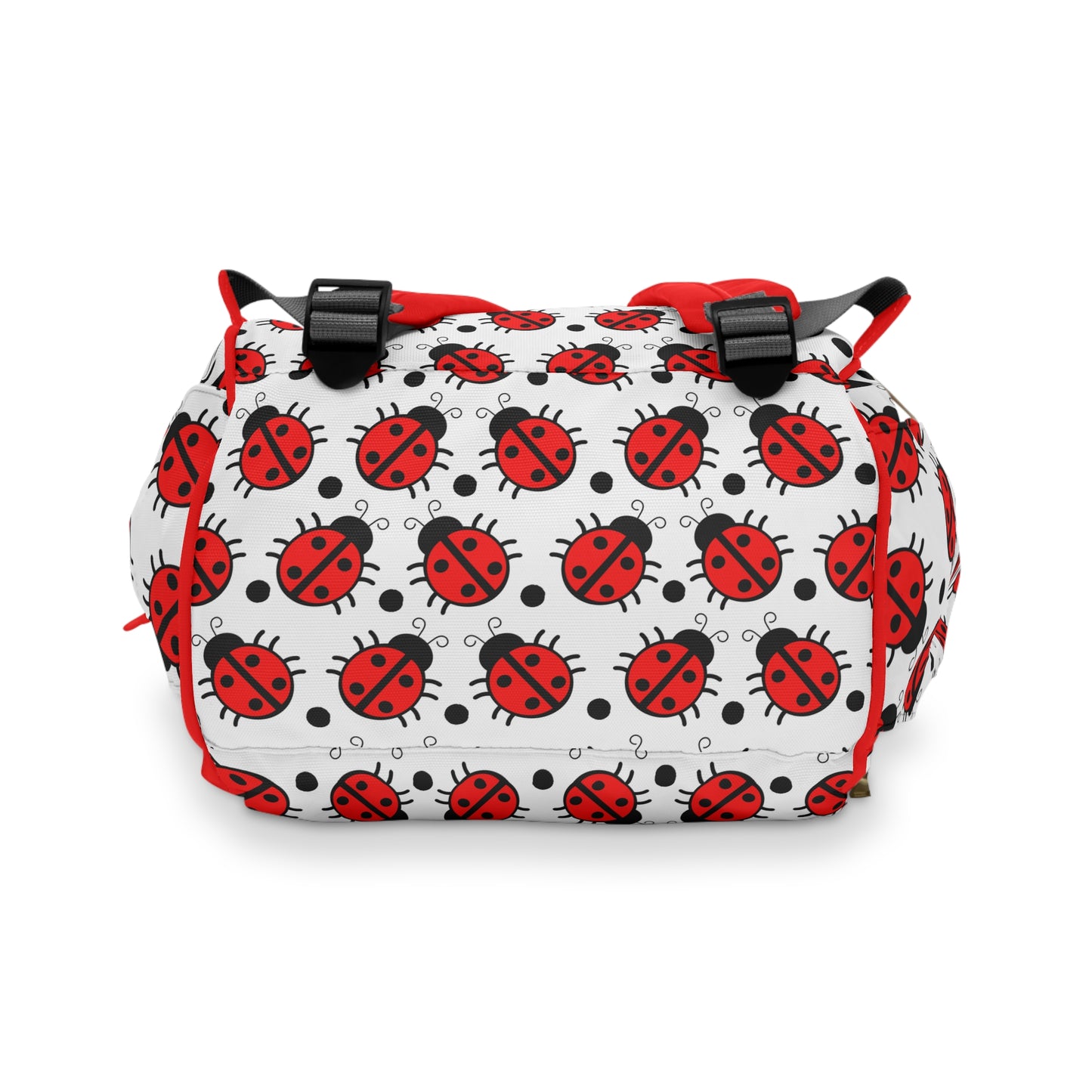Ladybug Diaper Backpack - Adorable & Practical Baby Bag with Ladybug Patterns