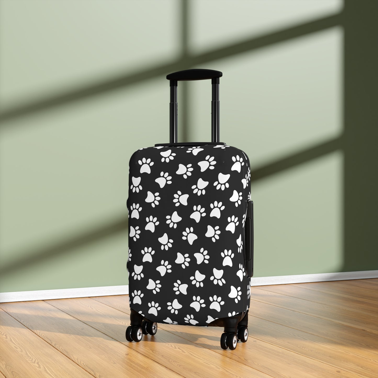 Paw Print Luggage Cover - Stylish Paw Print Suitcase Protector