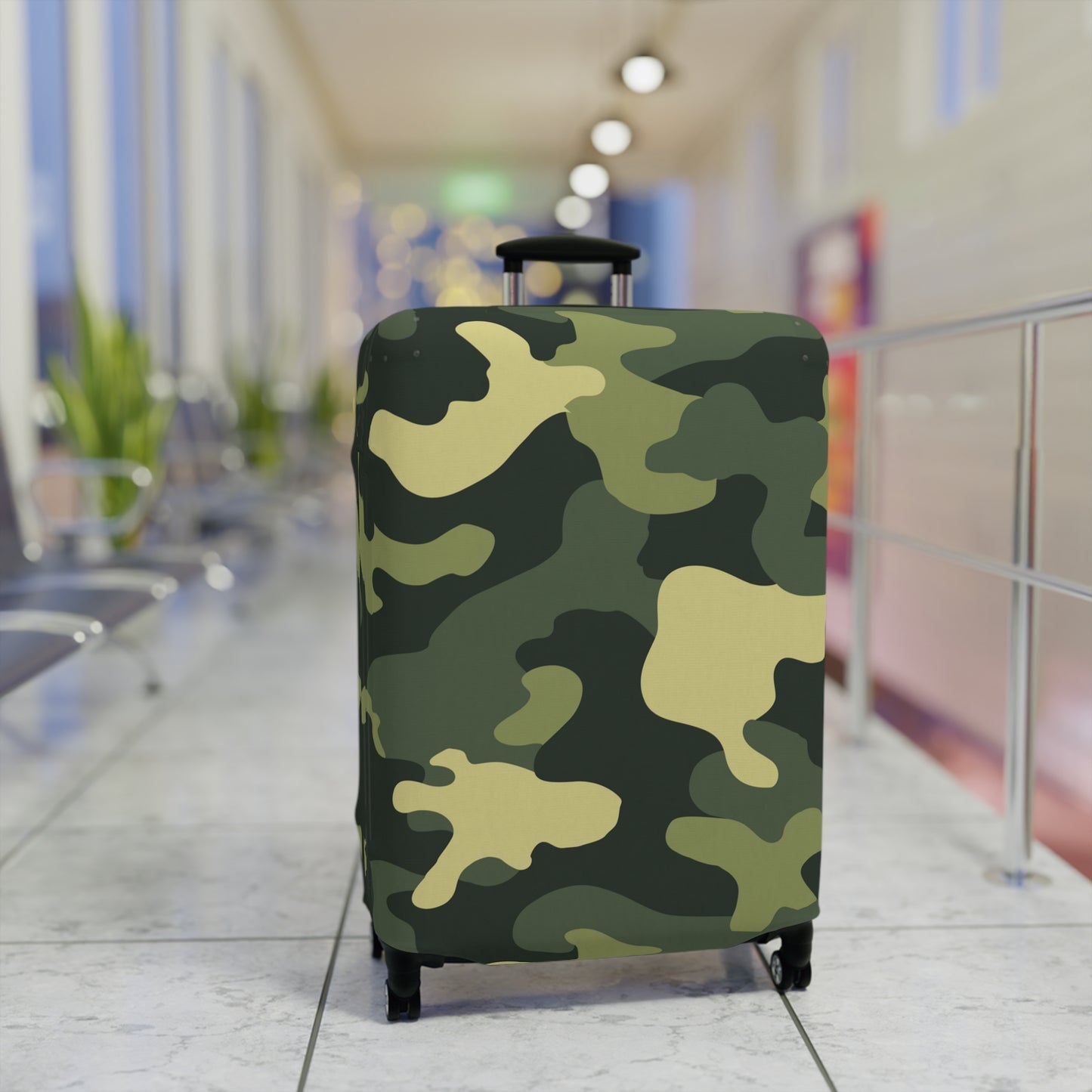 Camouflage Luggage Cover - Tactical Travel Protection With Camo Suitcase Cover