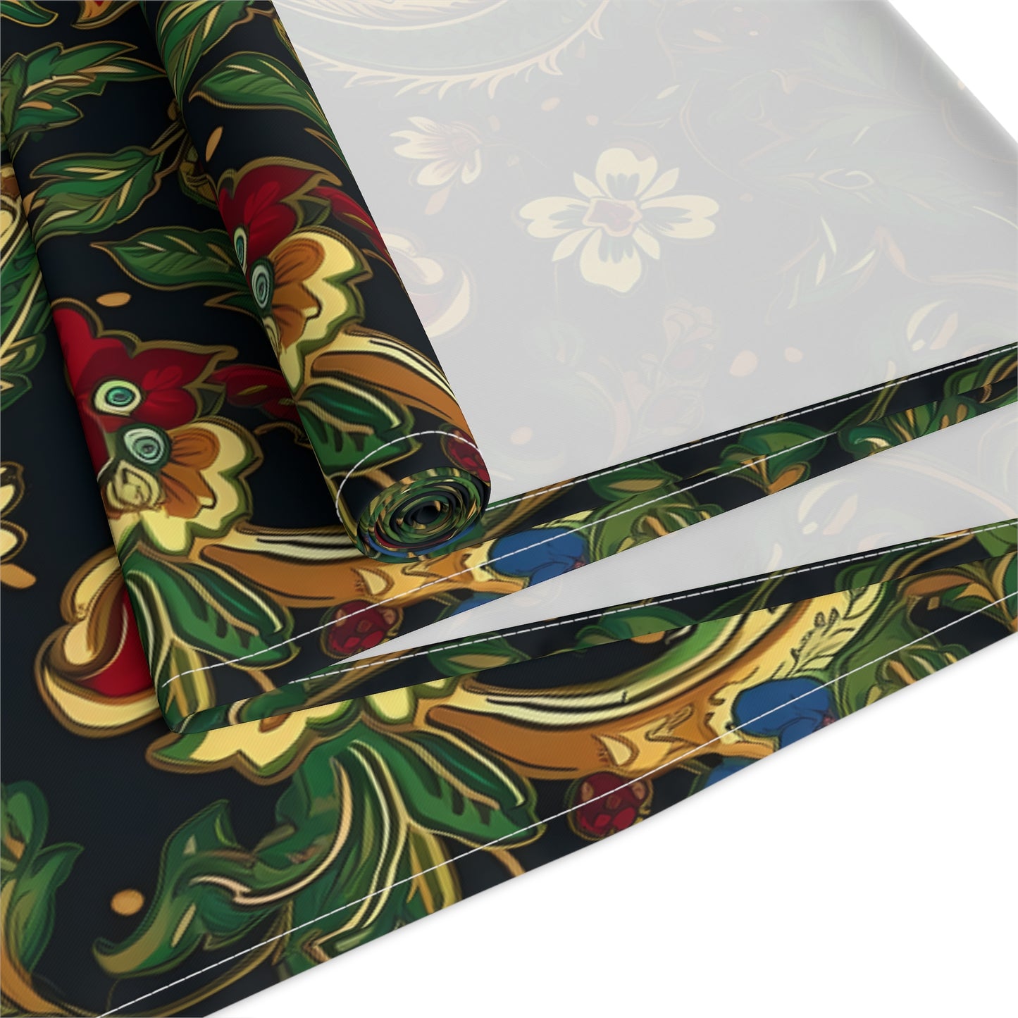 Chinoiseries Table Runner - Cotton Twill & Polyester