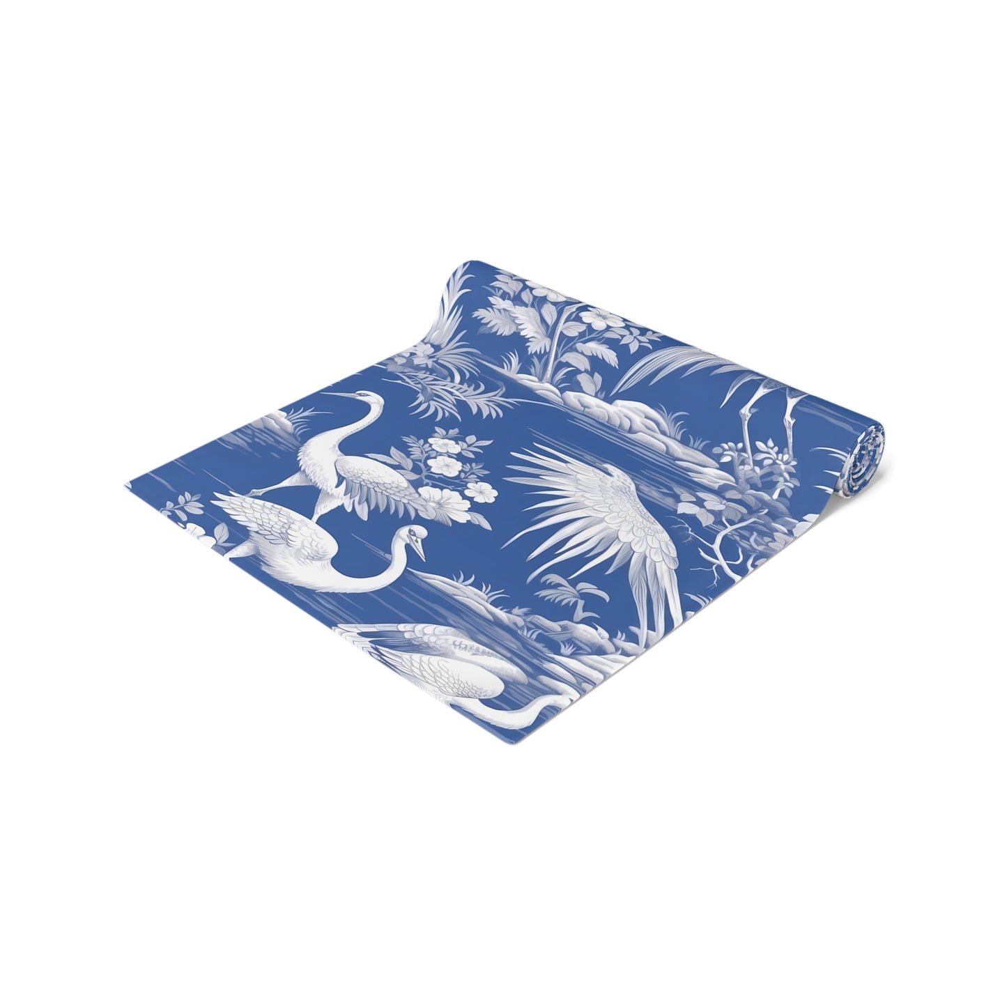 Chinoiseries Table Runner - Cotton Twill & Polyester