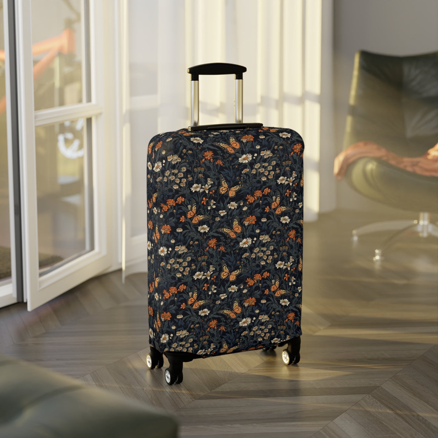 Butterfly Luggage Cover - Chic Suitcase Cover