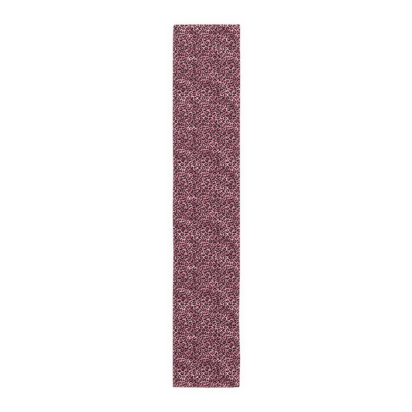 Leopard Print Table Runner - Bold Exotic Elegance, Cotton Twill or Polyester - Perfect for Safari & Glamorous Home Decor