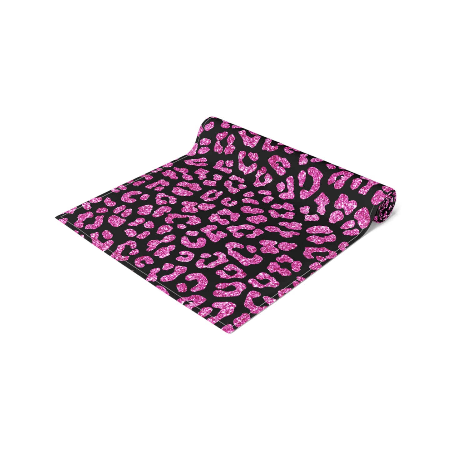 Leopard Print Table Runner - Bold Exotic Elegance, Cotton Twill or Polyester - Perfect for Safari & Glamorous Home Decor