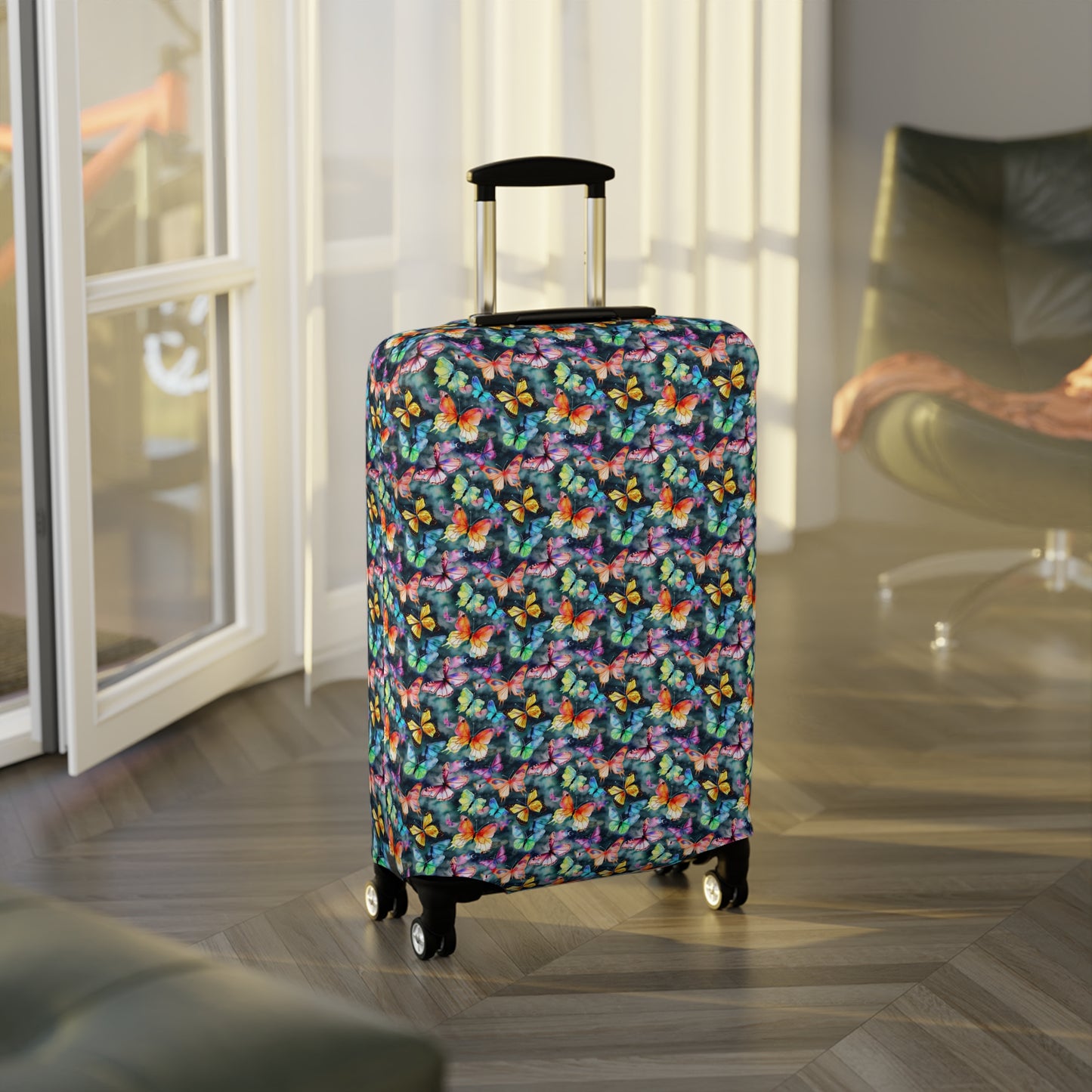 Butterfly Luggage Cover - Chic Suitcase Cover