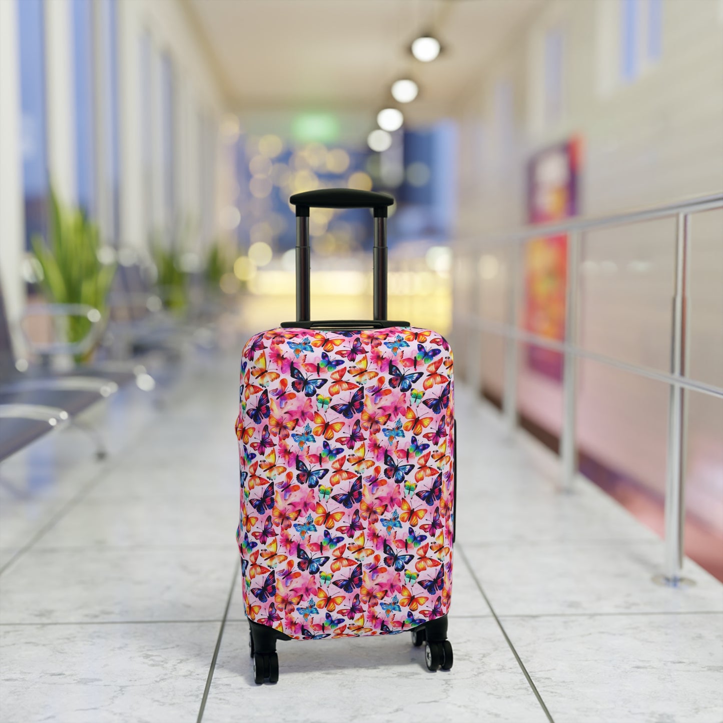 Butterfly Luggage Cover - Chic Suitcase Cover