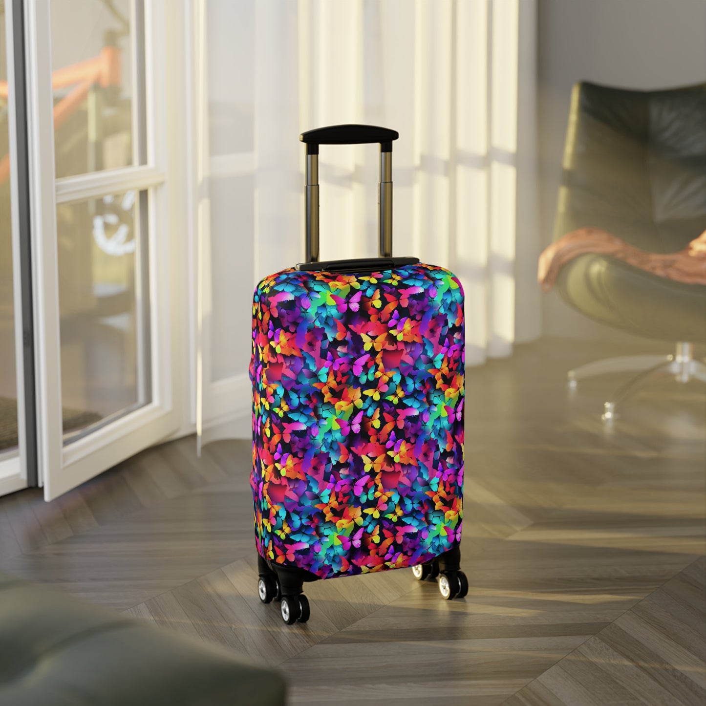 Butterfly Luggage Cover - Chic Suitcase Cover