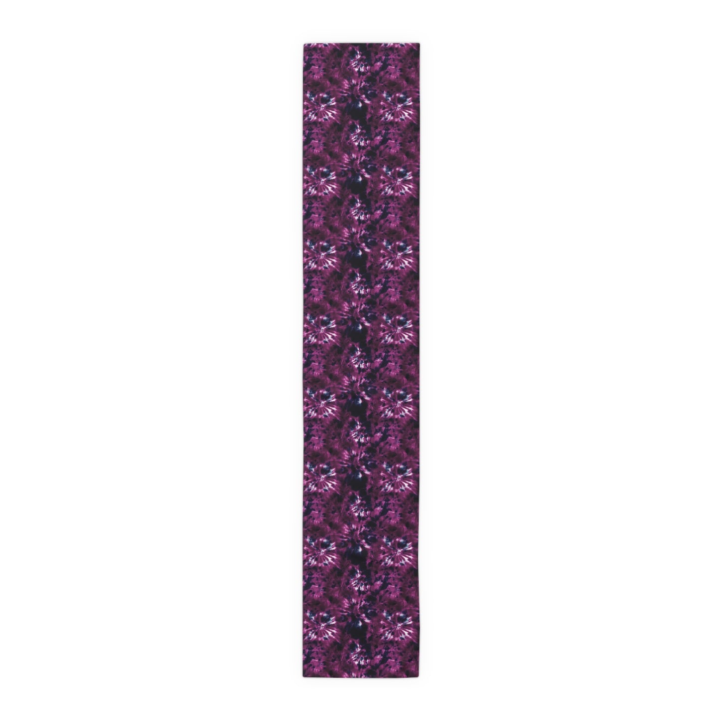 Tie-Dye Table Runner - Vivid Colors, Cotton Twill or Polyester - Ideal for Home Decor & Unique Gifts
