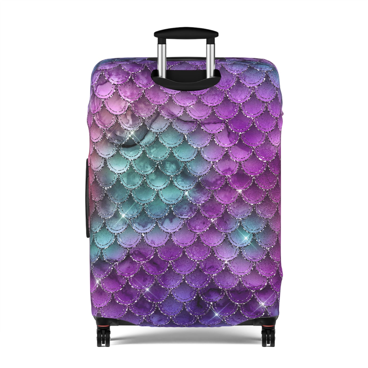 Mermaid Scales Luggage Cover - Mermaid Suitcase Cover