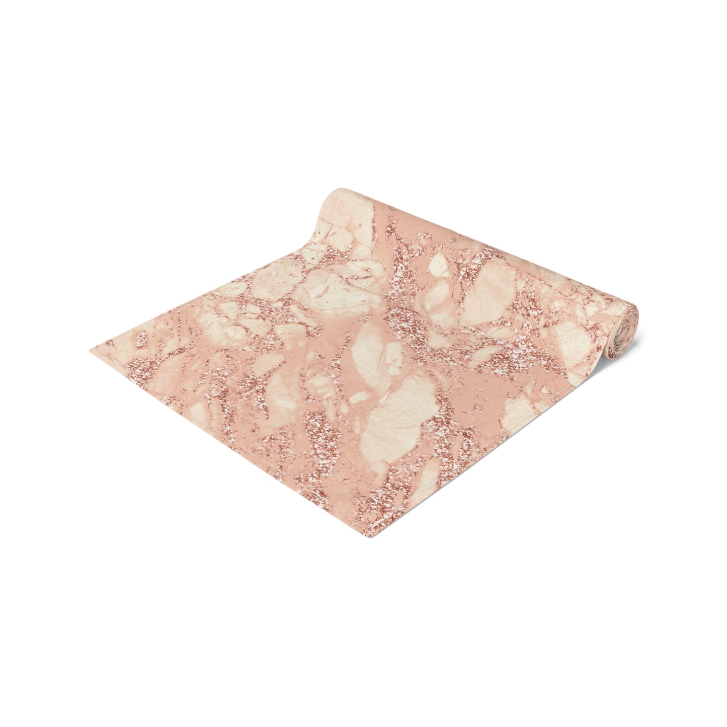 Marble Print Table Runner - Luxurious Elegance, Cotton Twill or Polyester - Perfect for Modern Home Decor