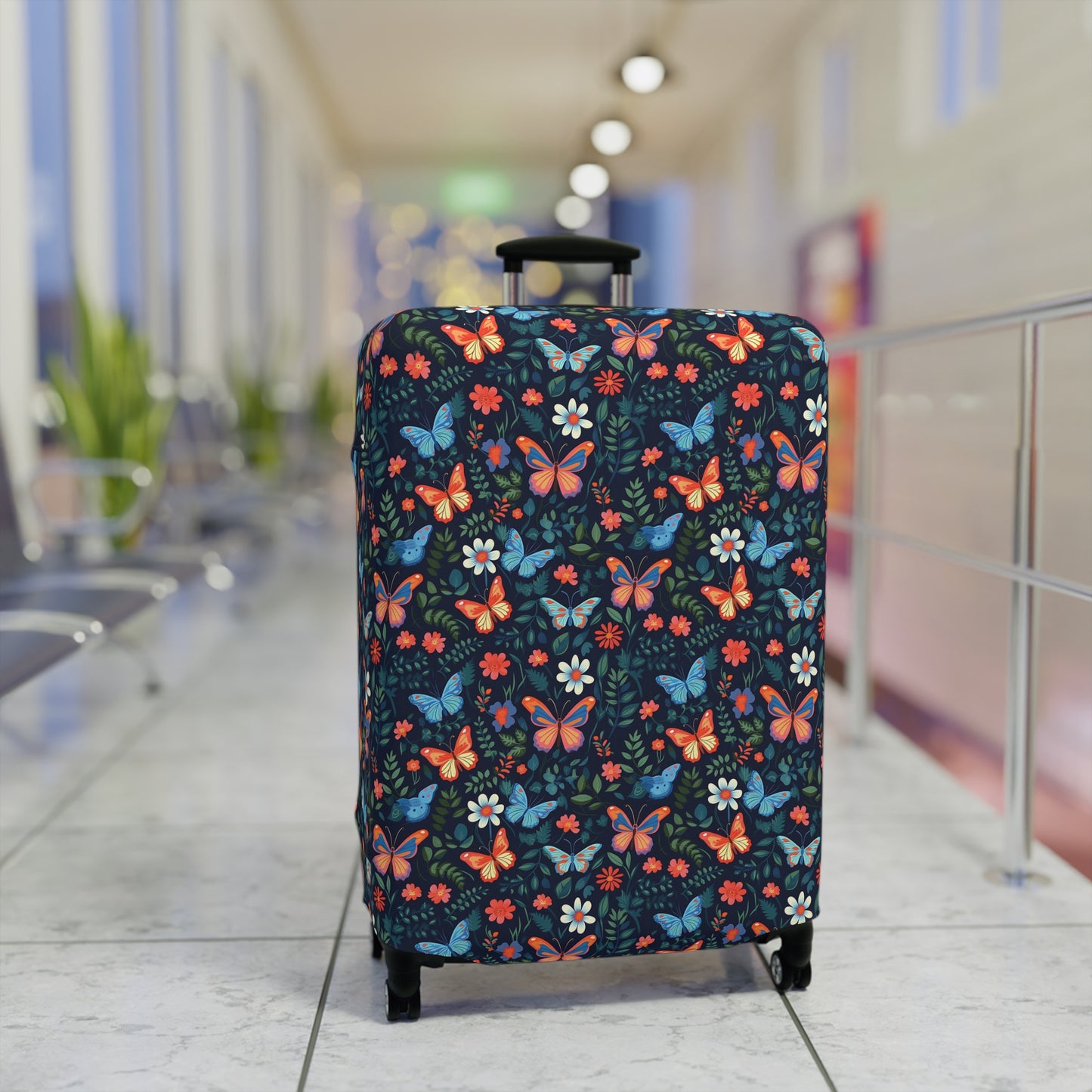 Butterfly Luggage Cover - Chic Suitcase Cover