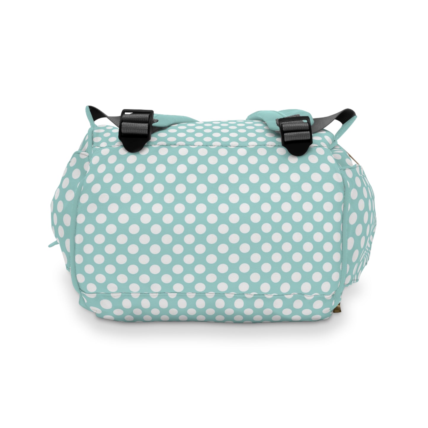 Multifunctional Polka Dot Diaper Backpack - Stylish and Practical Baby Bag for Busy Parents