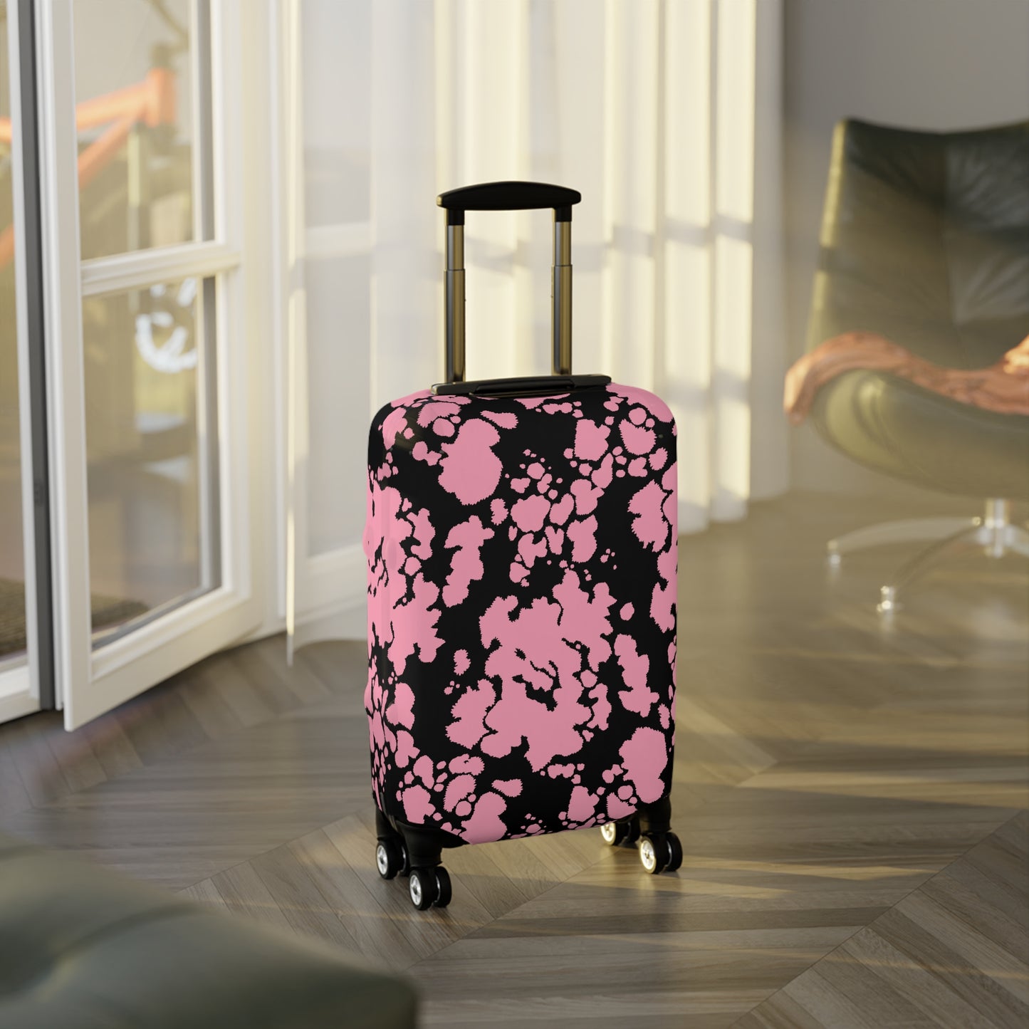 Cowhide Luggage Cover - Stylish Cowhide Suitcase Protector