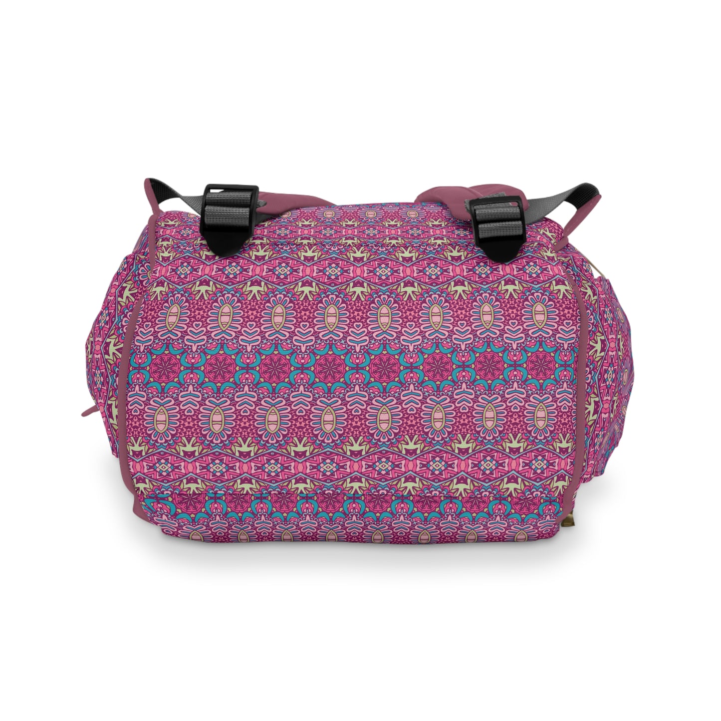 Mandala Diaper Backpack - Artistic & Multifunctional Baby Bag with Mandala Patterns, Ideal for Stylish Parents