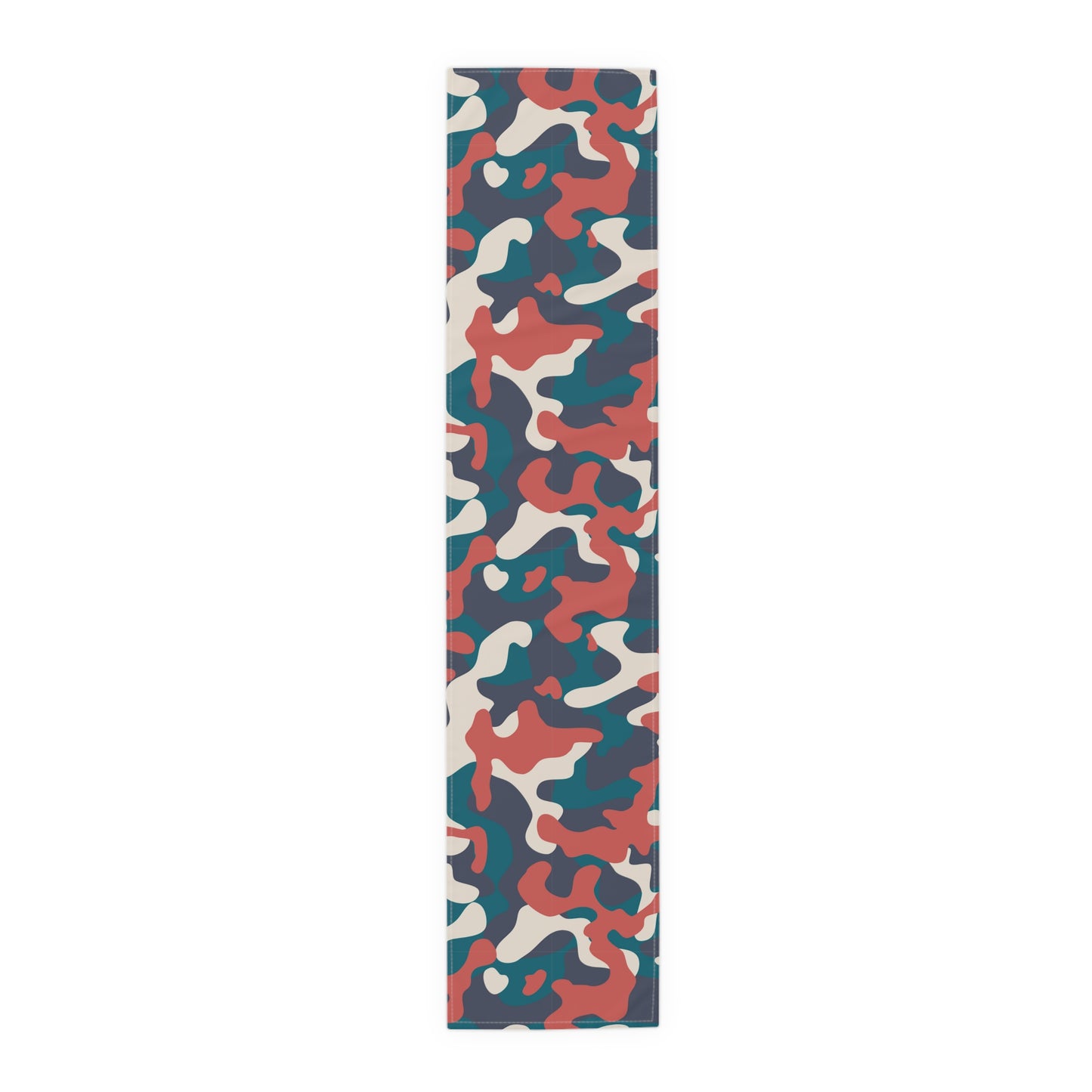 Camouflage Table Runner - Durable Cotton Twill or Polyester - Perfect for Outdoor Enthusiasts & Home Decor