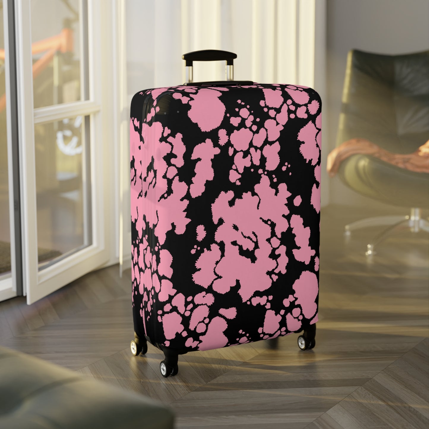 Cowhide Luggage Cover - Stylish Cowhide Suitcase Protector